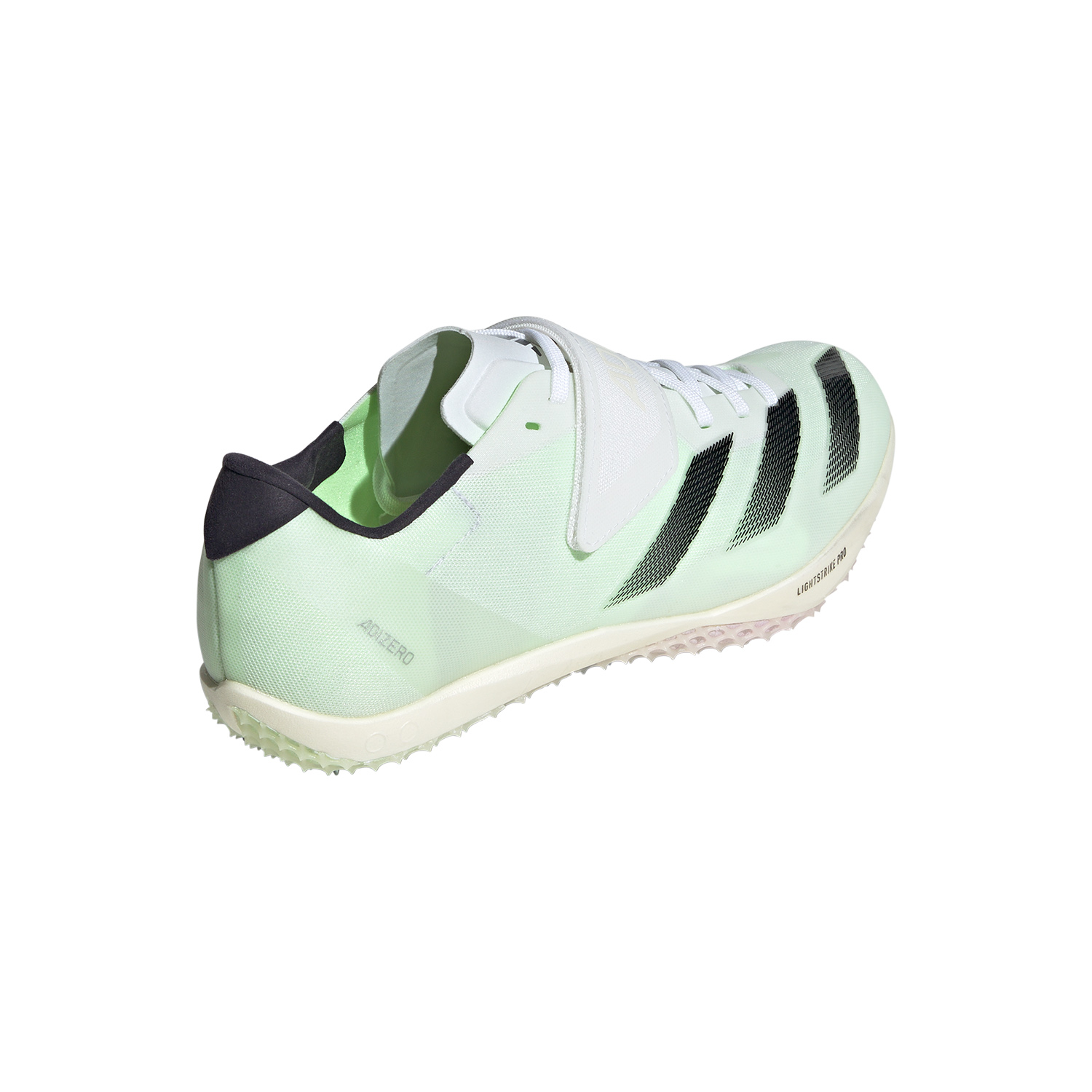 adidas adizero High Jump - Cloud White/Core Black/Green Spark