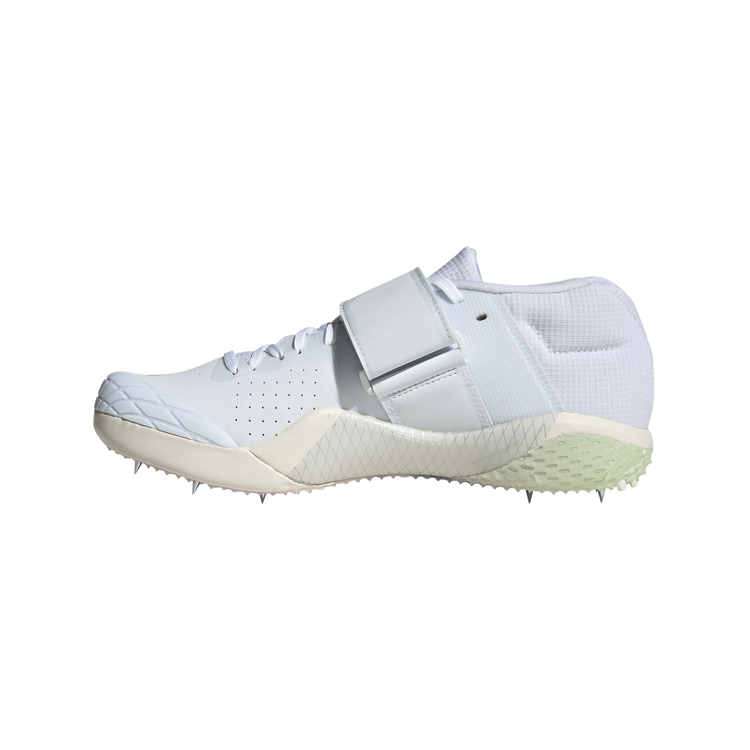 adidas adizero Javelin - Cloud White/Core Black/Green Spark