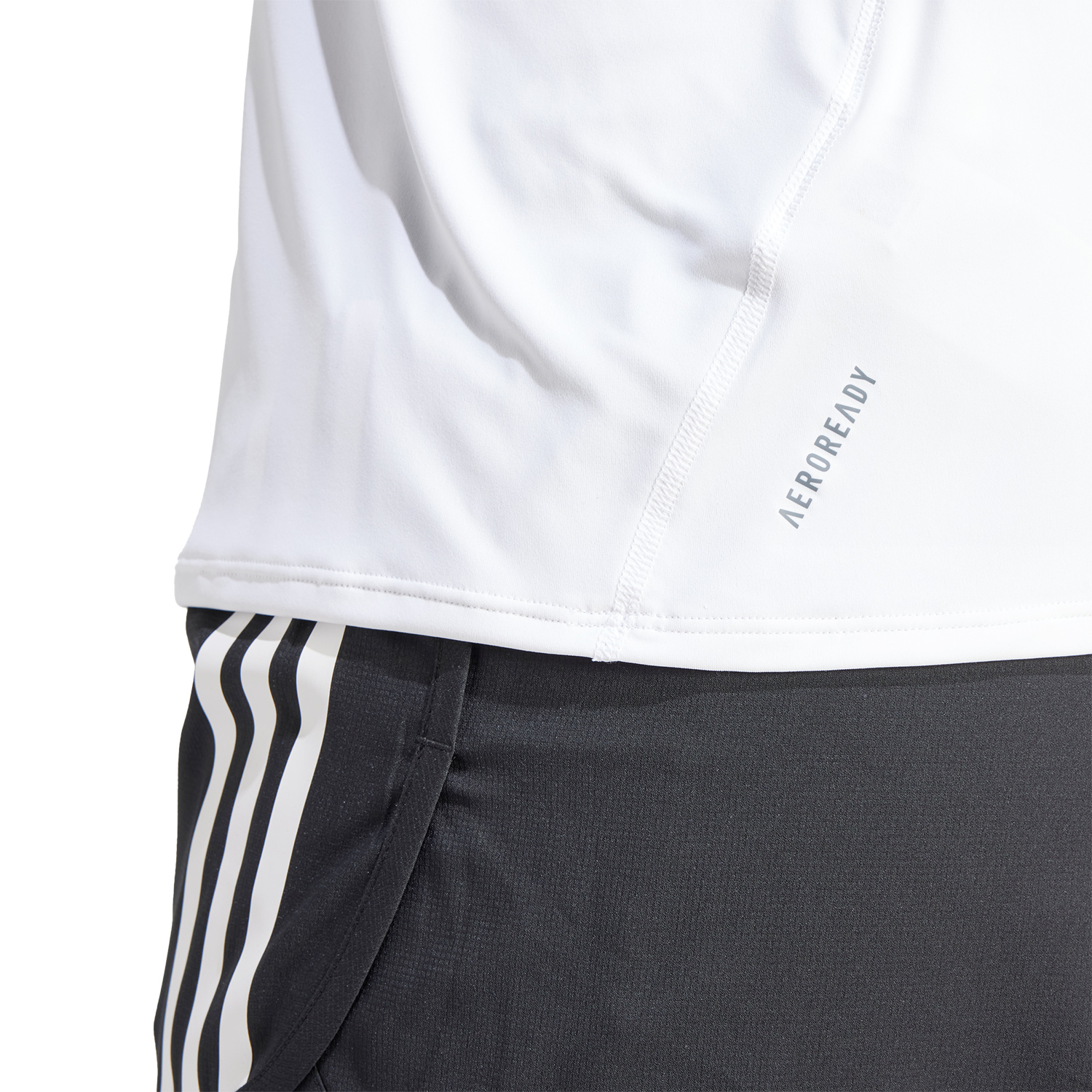 adidas Adizero Logo Canotta - White