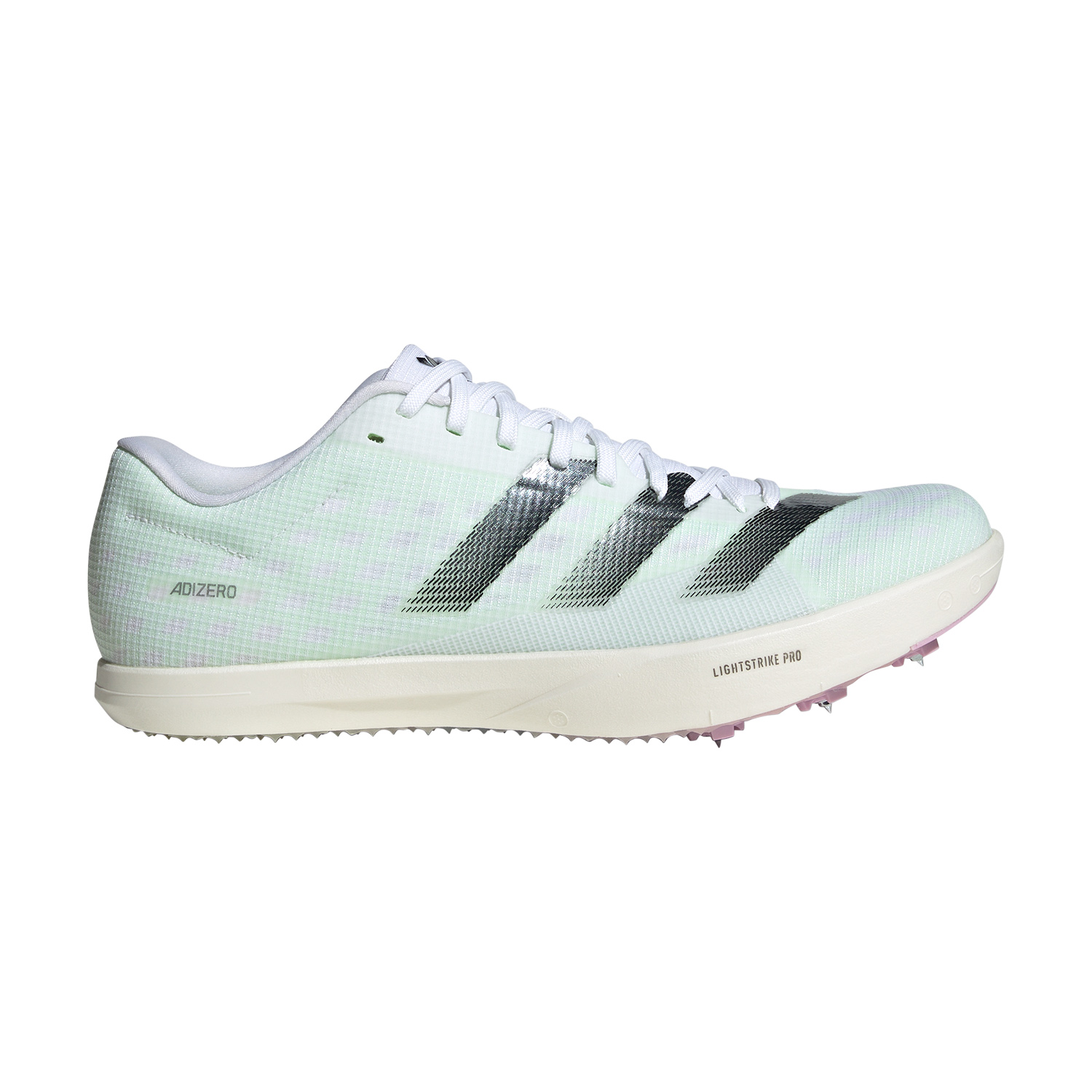 adidas adizero Long Jump - Cloud White/Core Black/Green Spark