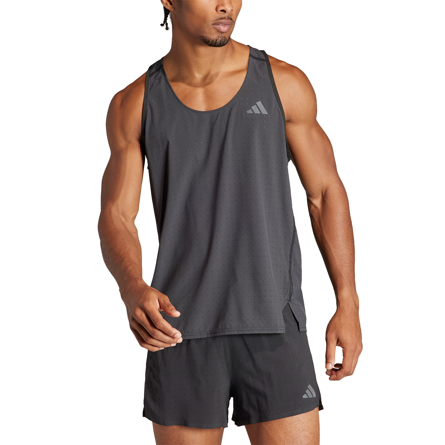 adidas Adizero Performance Tank - Black