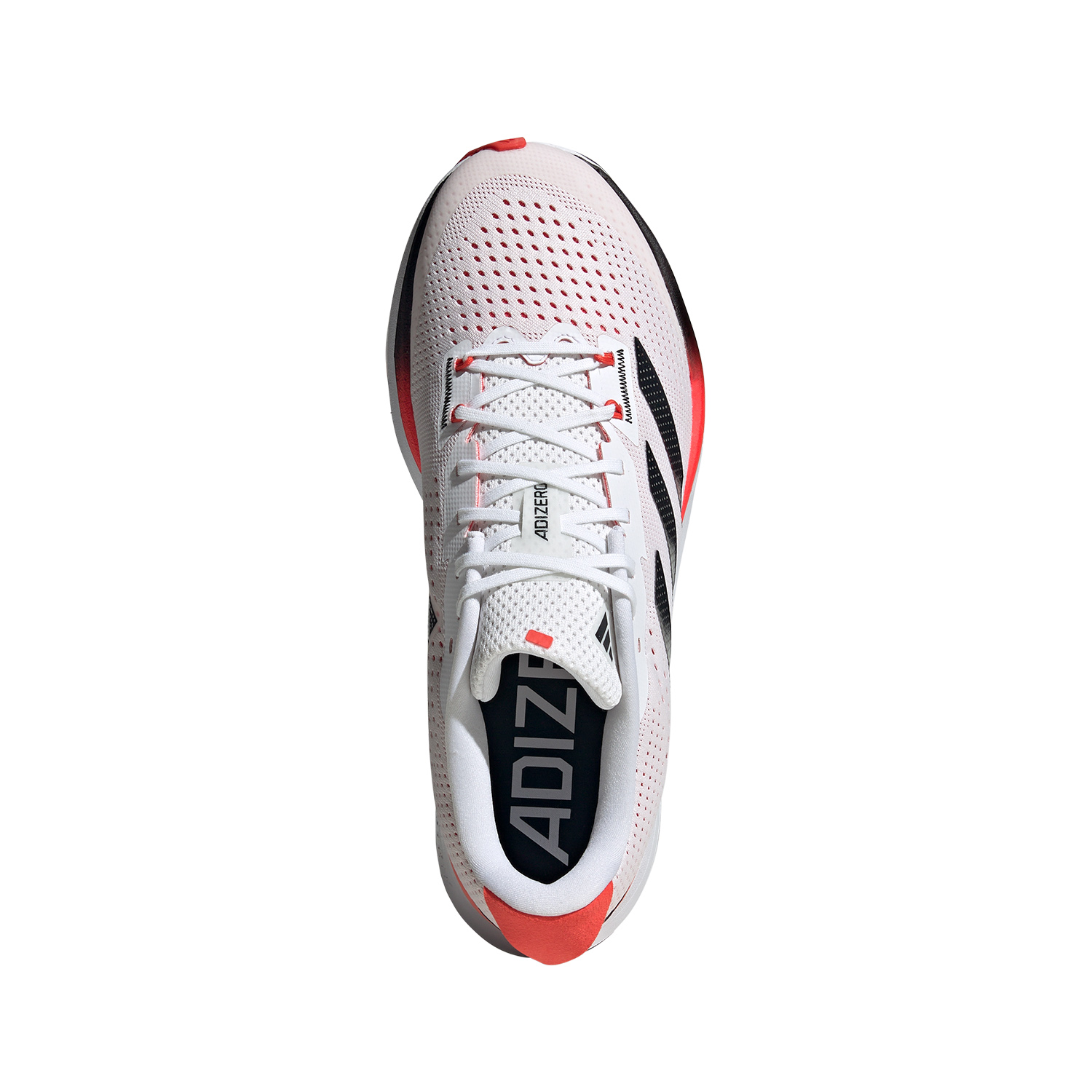 adidas adizero SL - Cloud White/Core Black/Bried Red