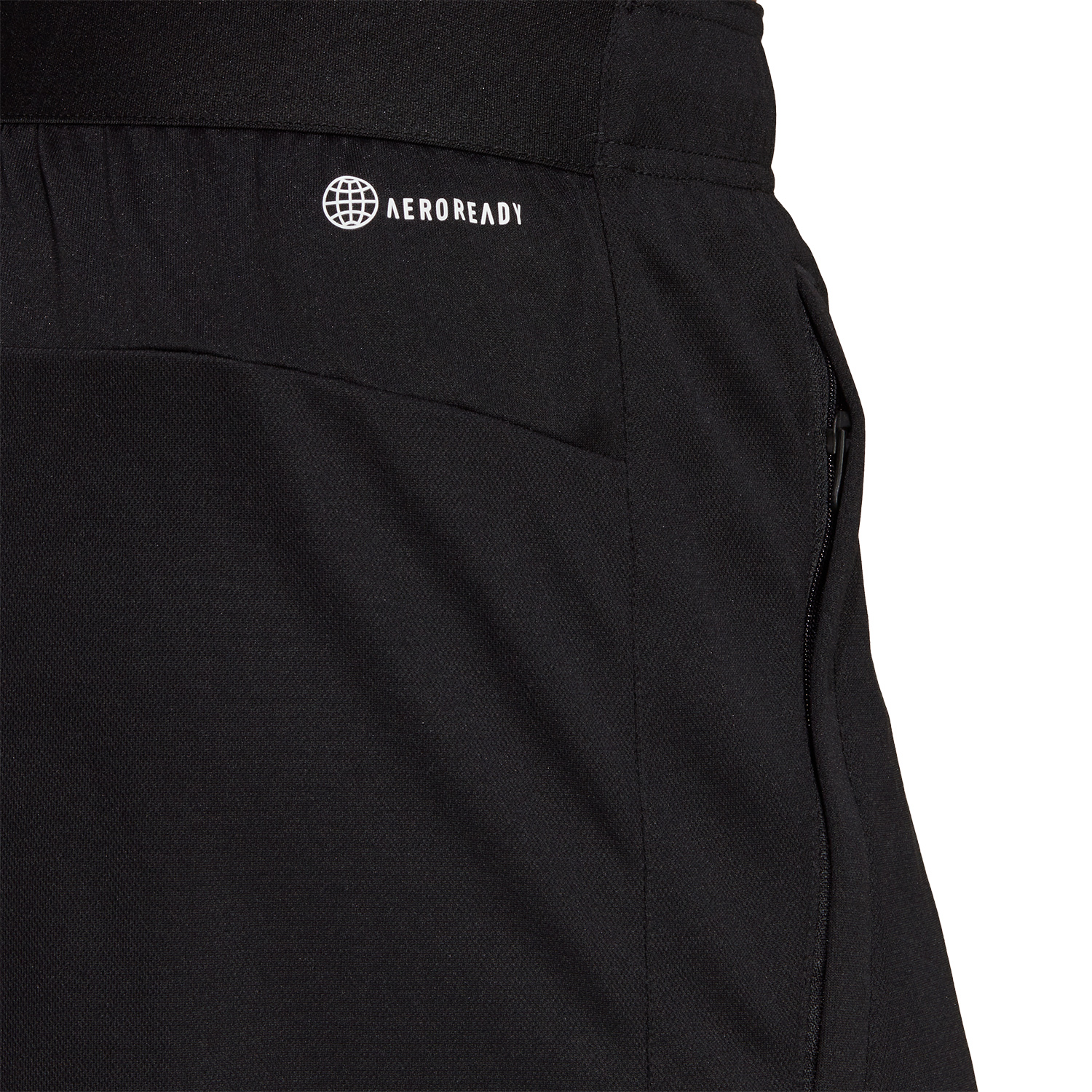 adidas AEROREADY Logo 7in Shorts - Black/White