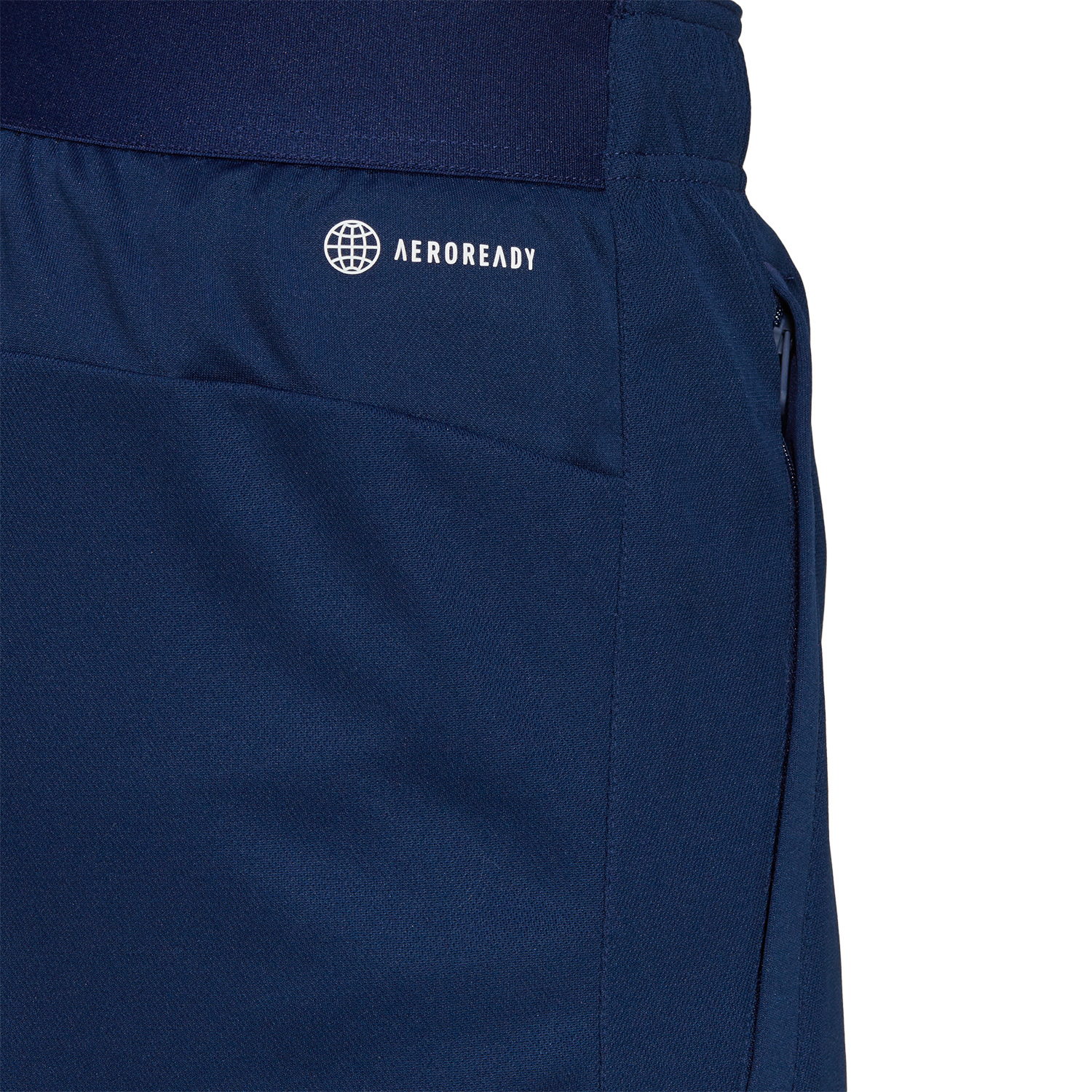 adidas AEROREADY Logo 7in Shorts - Dark Blue/White