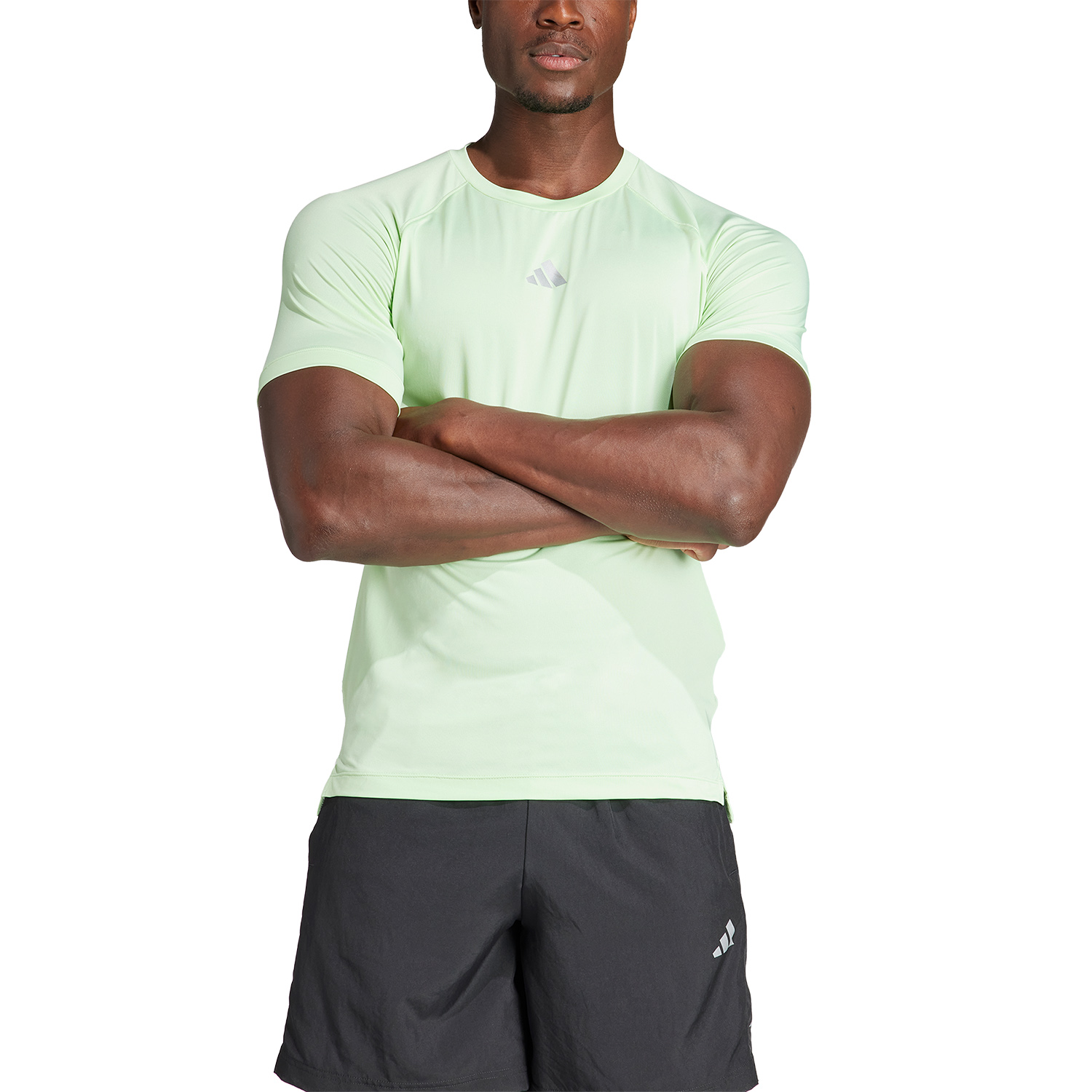 adidas Gym+ Maglietta - Semi Green Spark