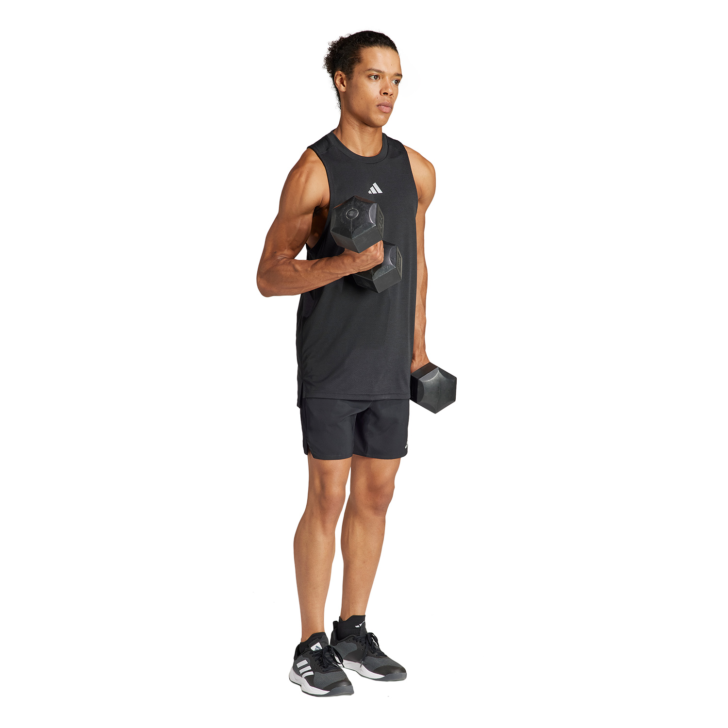 adidas HIIT 3S Performance Tank - Black