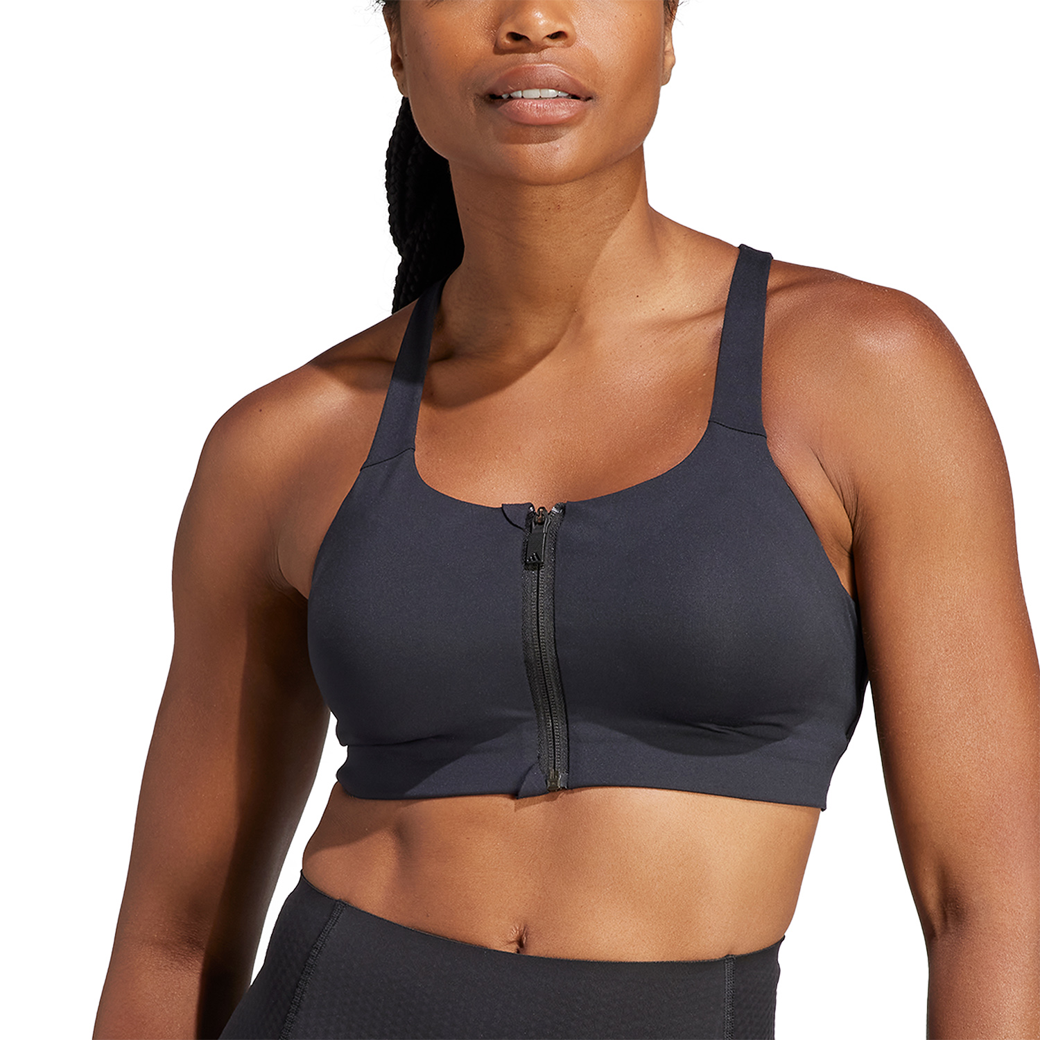 adidas Lux Women's Sports Bra Black 