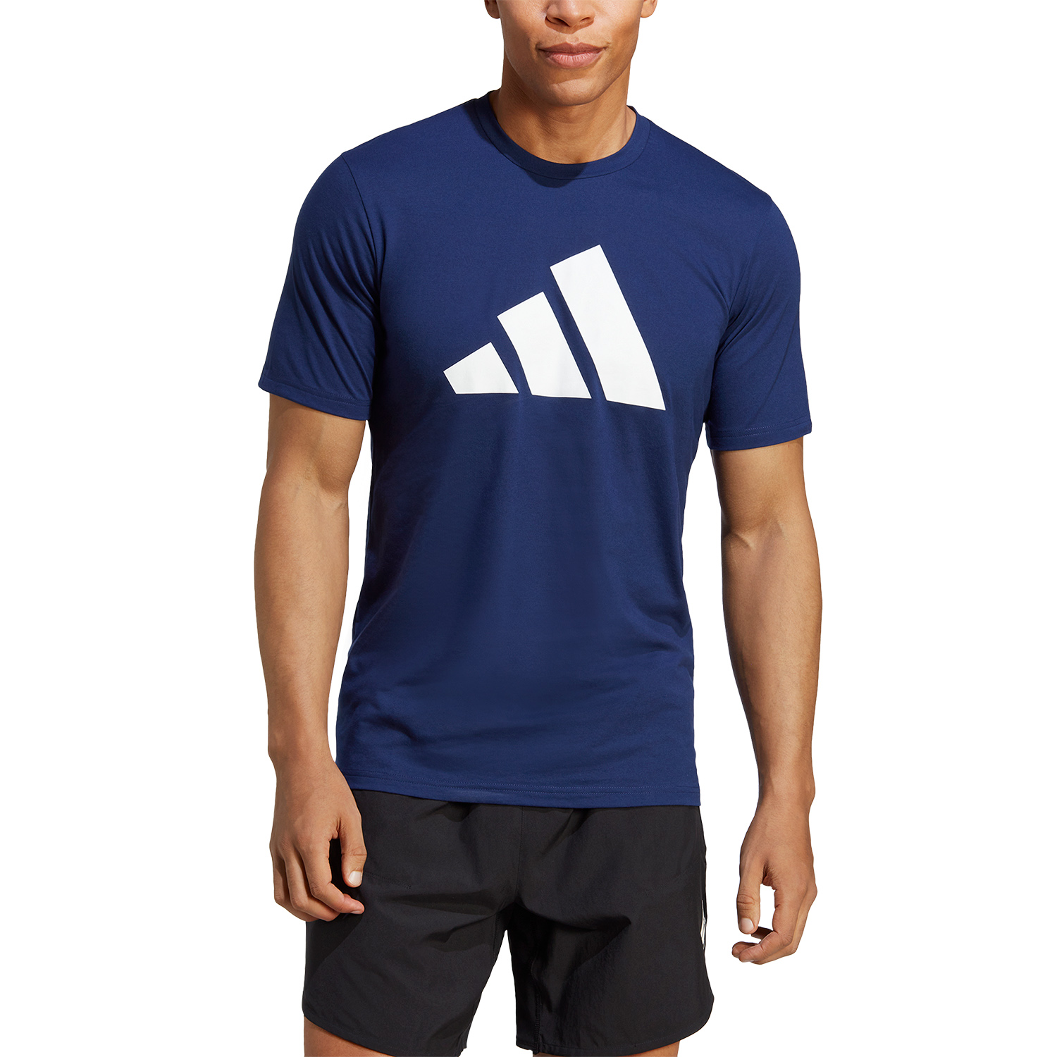 adidas New Lift T-Shirt - Dark Blue/White