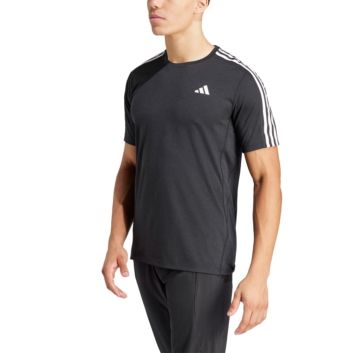 adidas OTR 3S Logo T-Shirt - Black