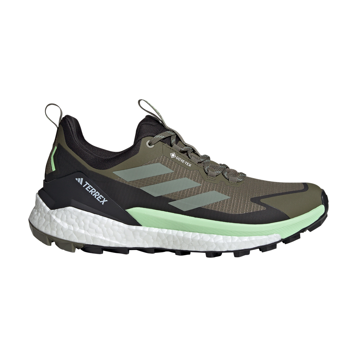 adidas Terrex Free Hiker 2 Low GTX - Olistr/Silver Green/Core Black