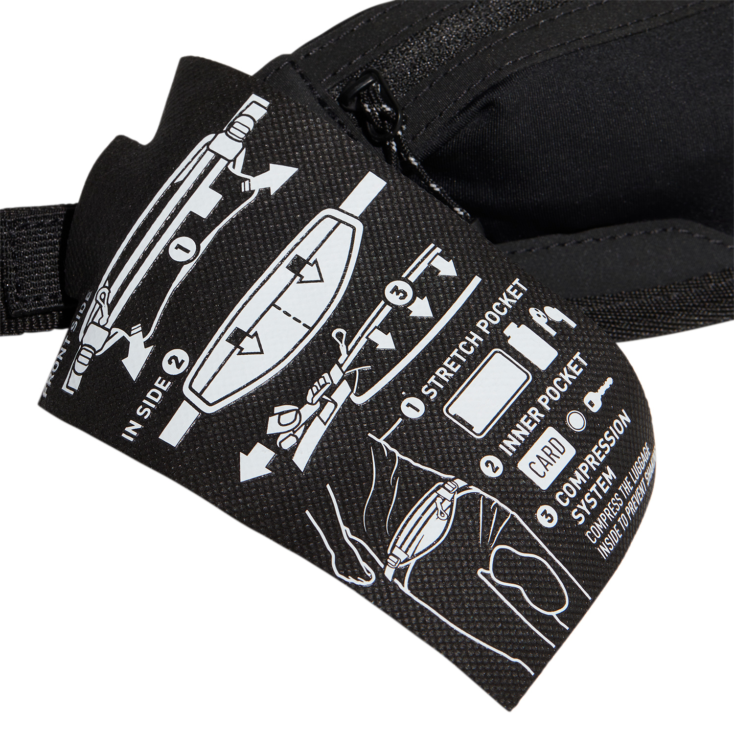 adidas Logo Waistpack - Black