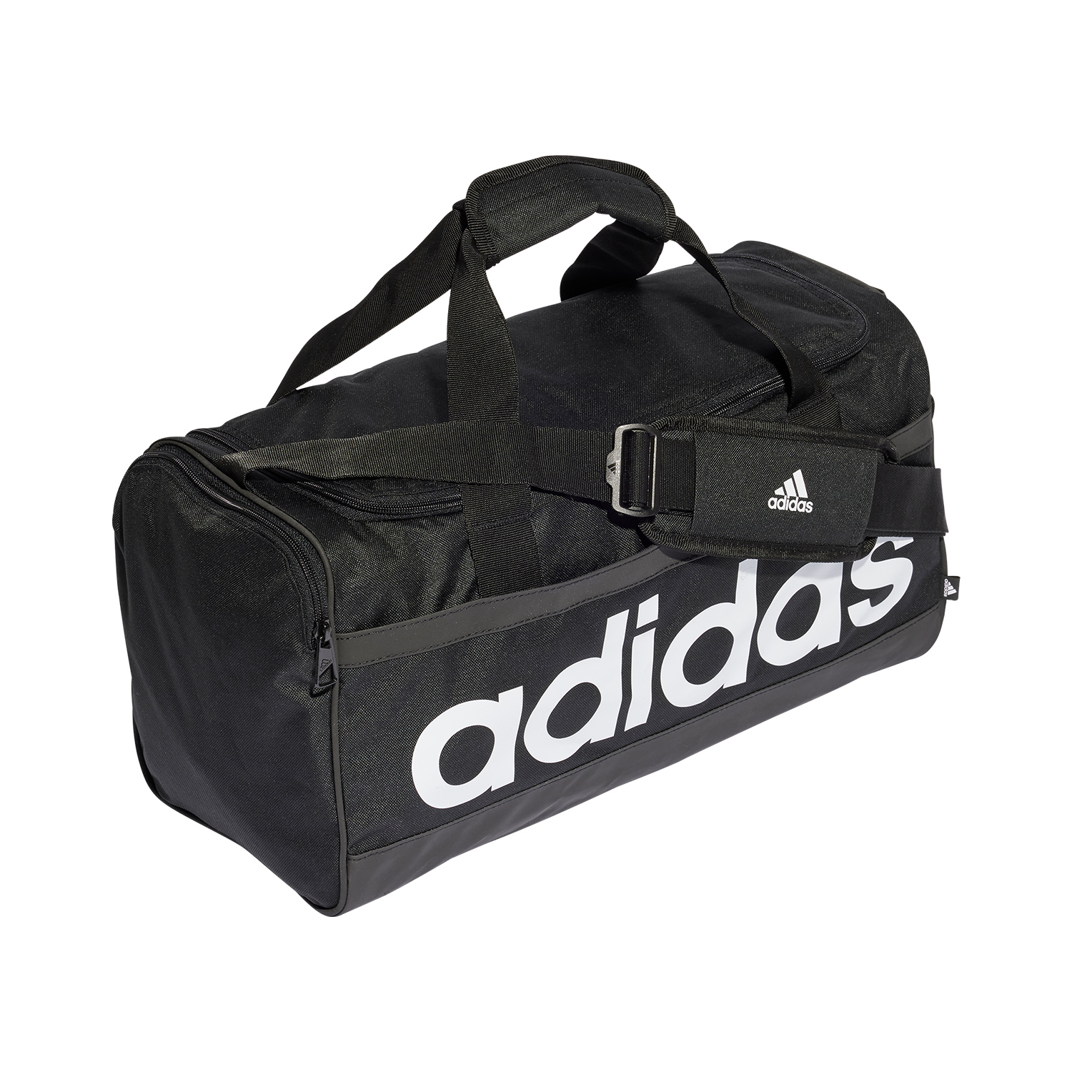 adidas Linear Small Duffle - Black/White