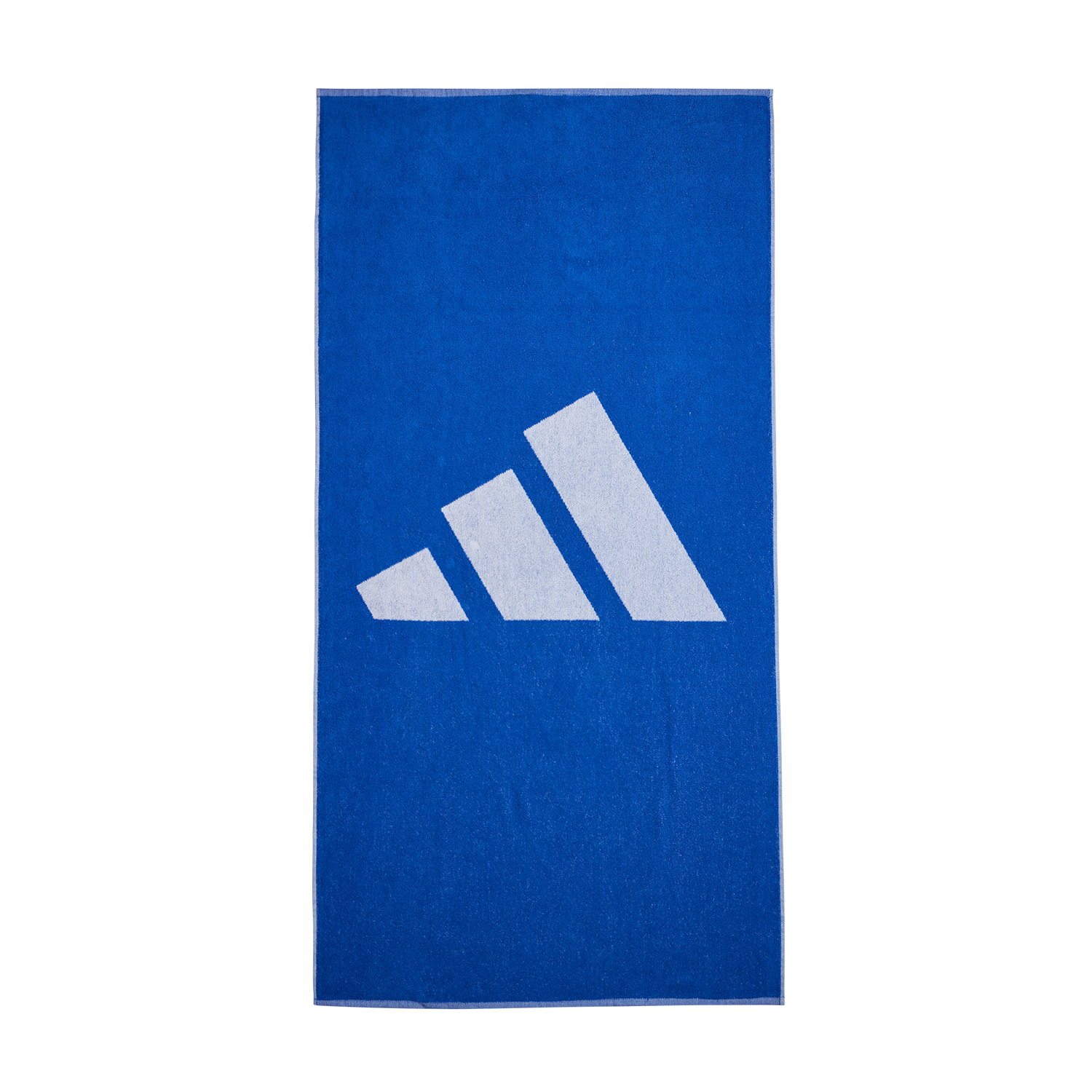 adidas 3 Bar Toalla Grande - Royal Blue/White