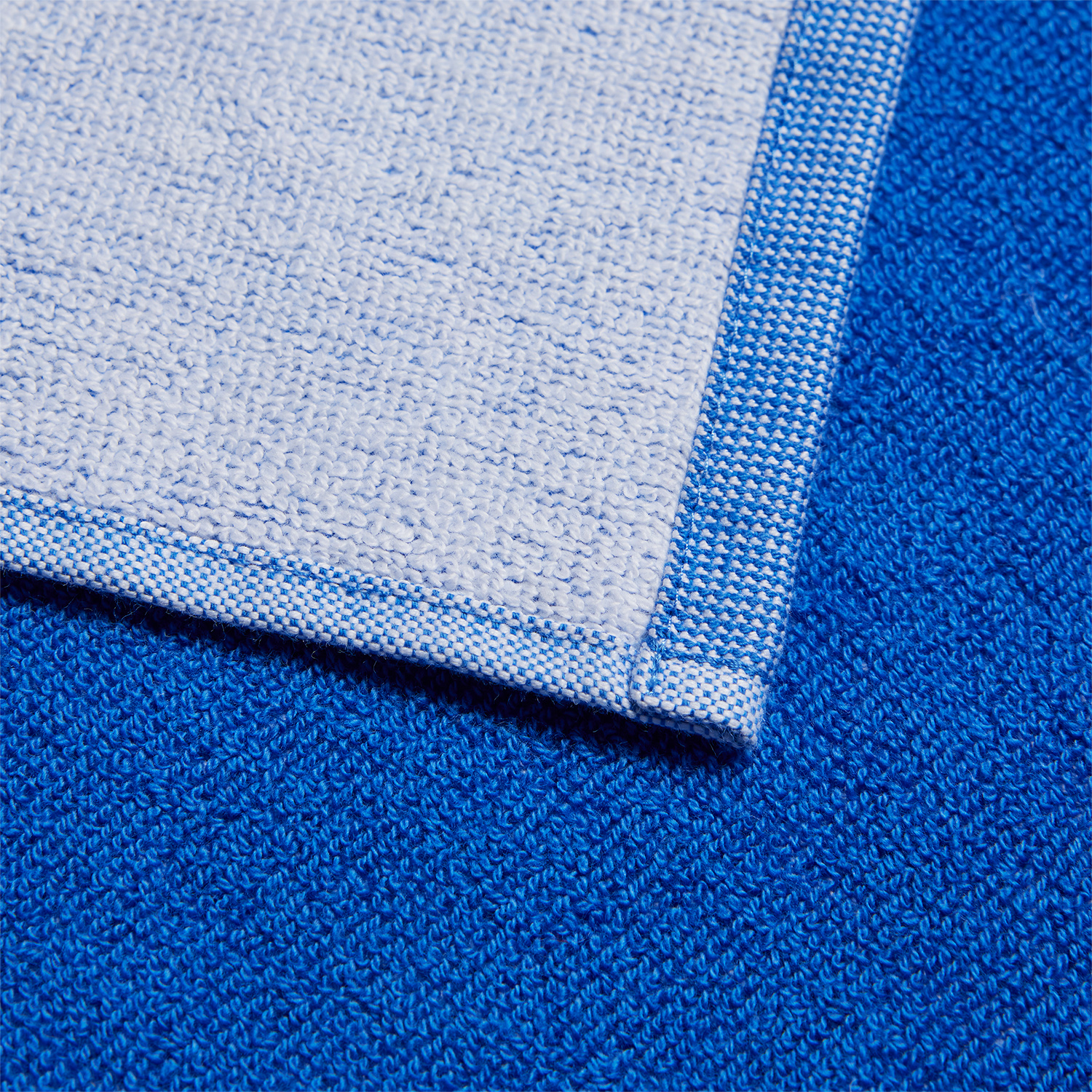 adidas 3 Bar Large Hand towel - Royal Blue/White