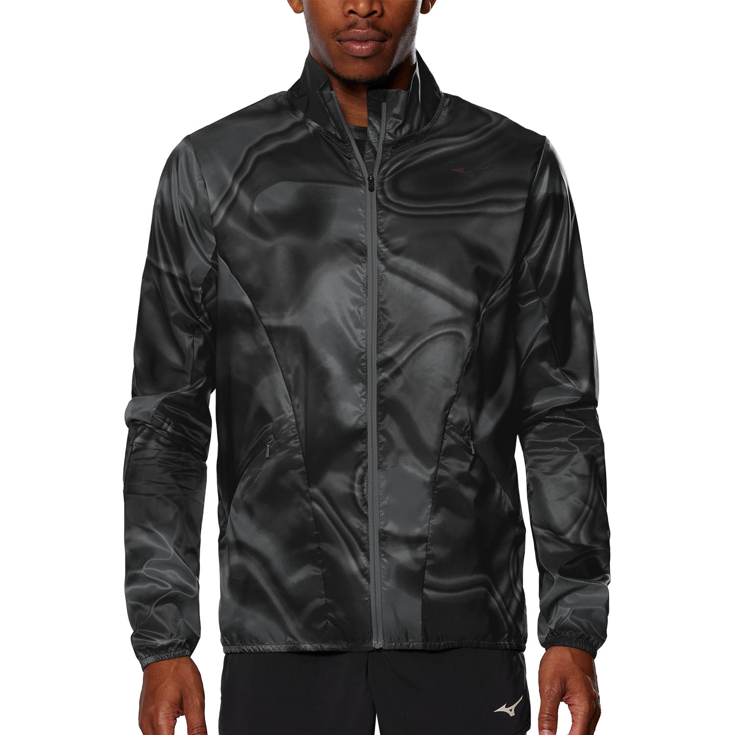 Mizuno Chaqueta Running Hombre - Aero - Nasturtium