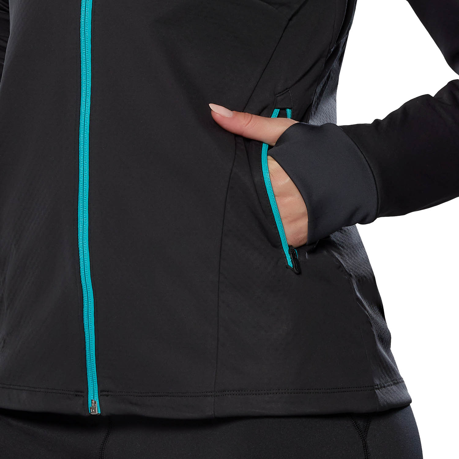 Mizuno Thermal Charge BT Jacket - Black/Atlantis