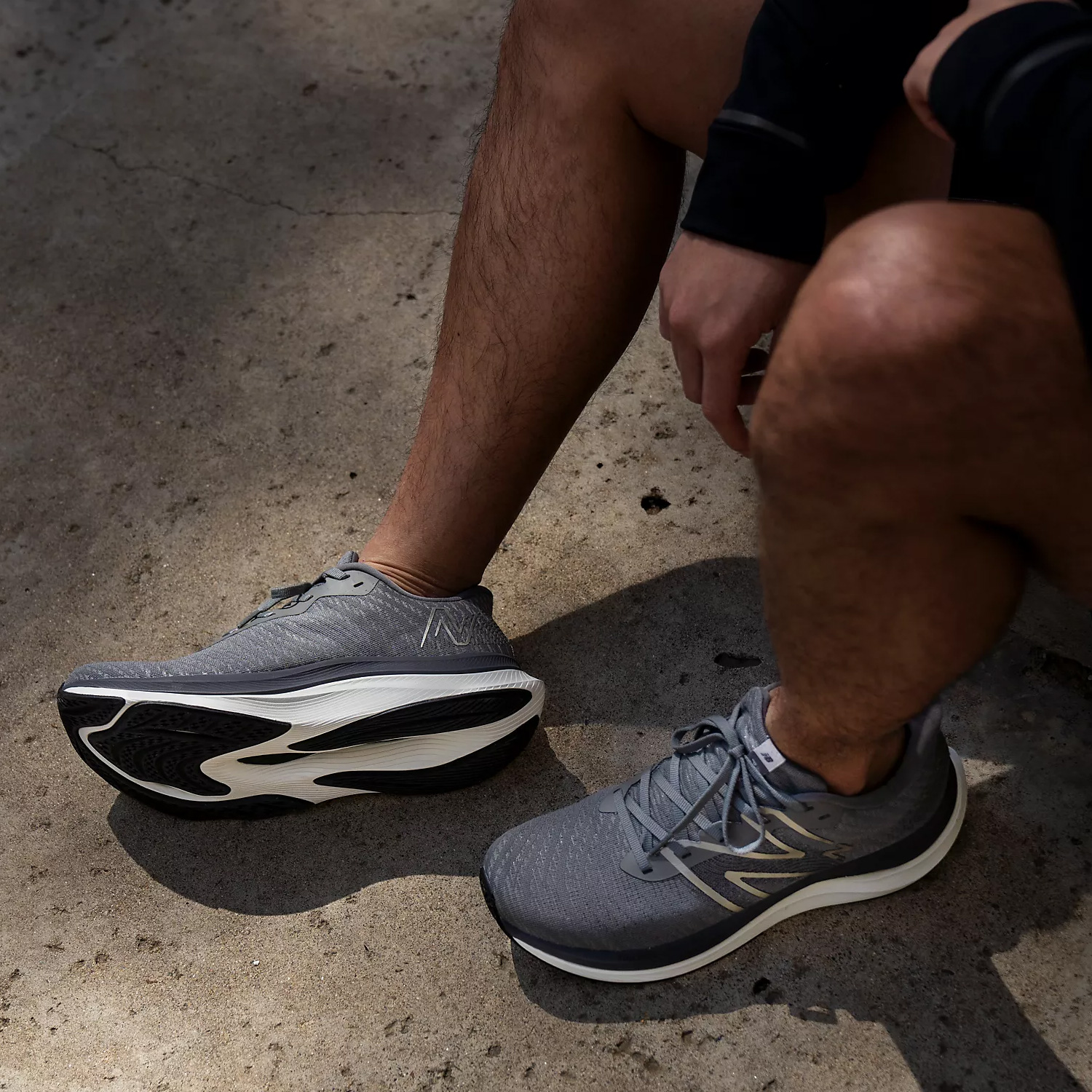 New Balance Fuelcell Propel v4 Men's Running Shoes - Grey Matter