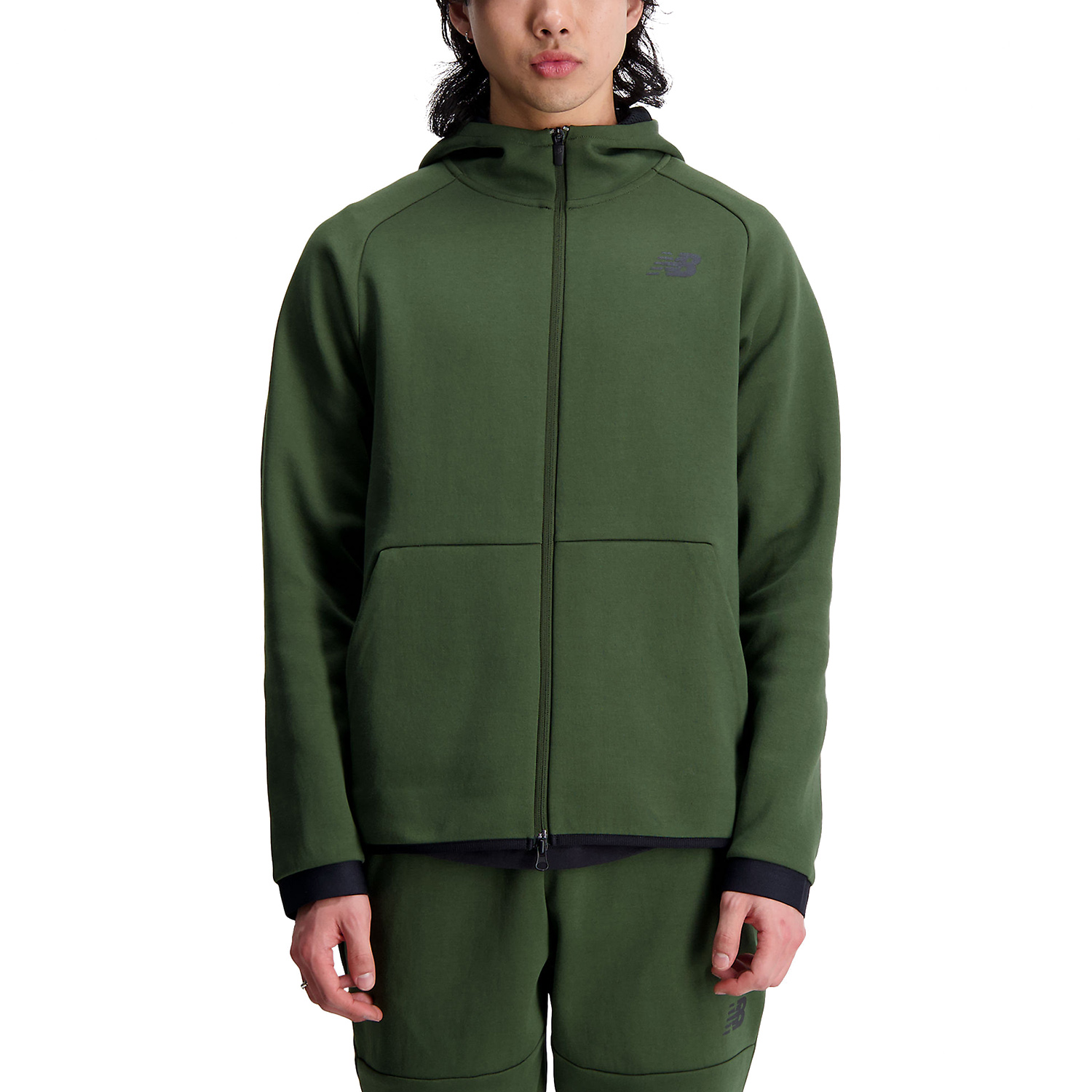 New Balance R.W.Tech Hoodie - Kombu