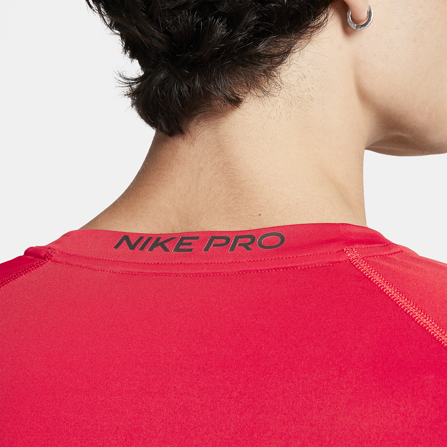 Nike Dri-FIT Logo Maglia - University Red/Black