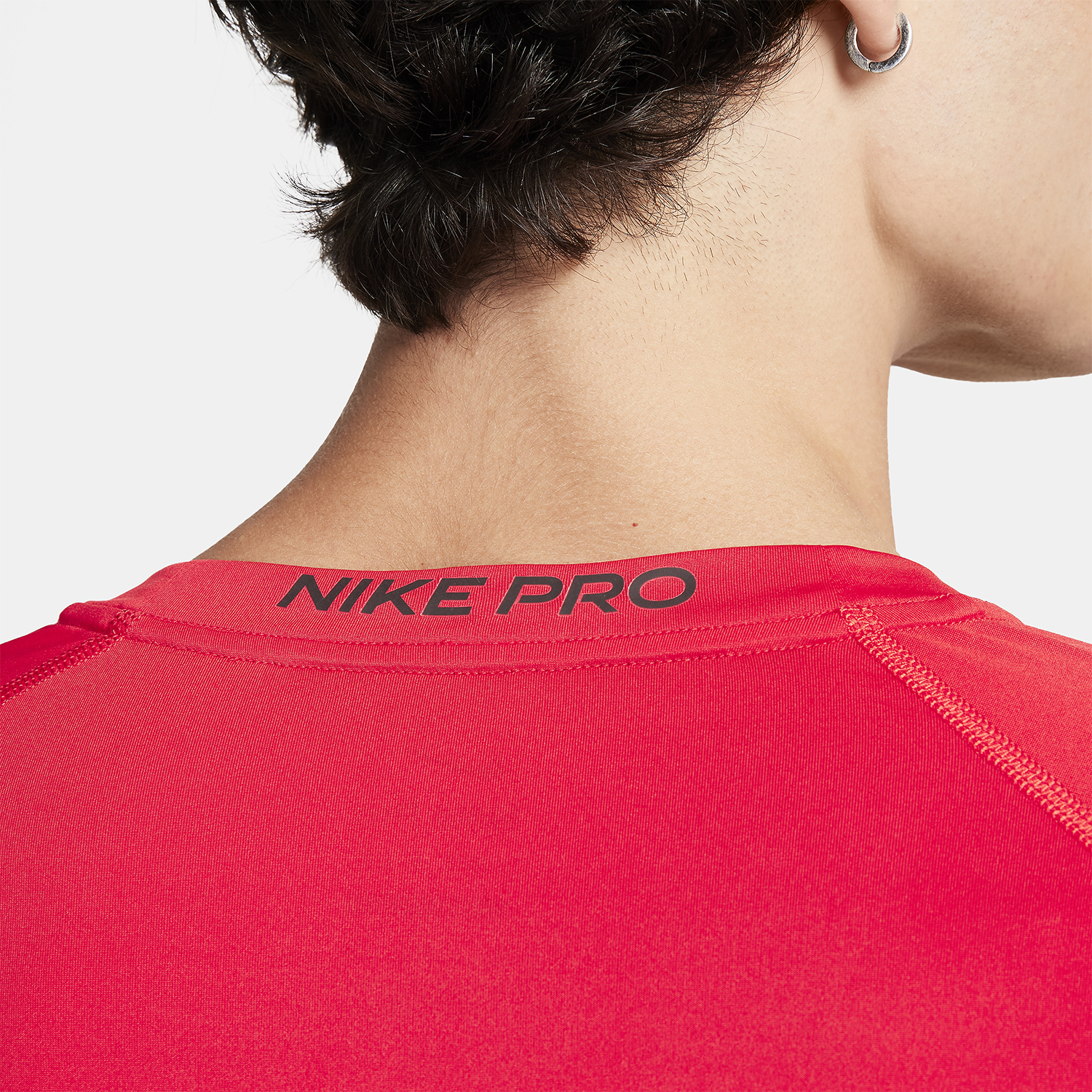 Nike Dri-FIT Logo Shirt - University Red/Black