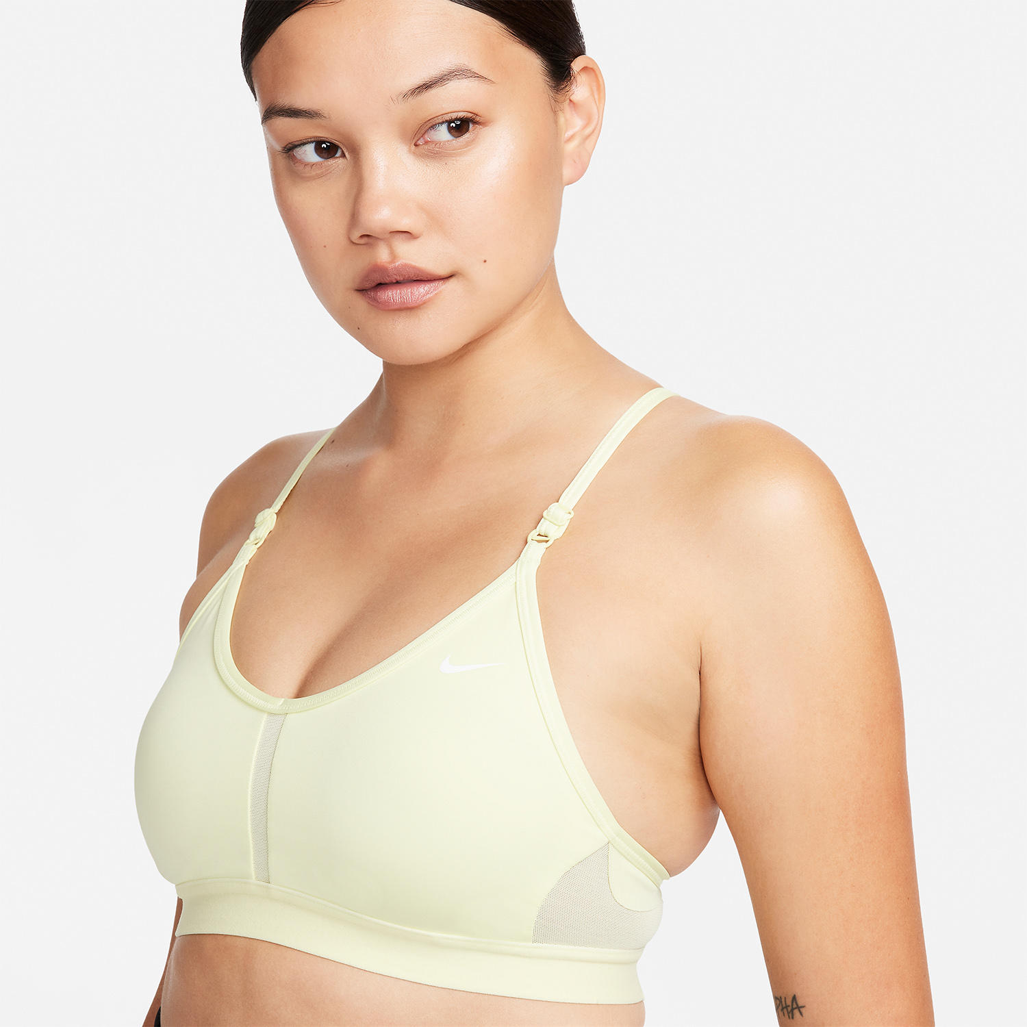 Nike Indy Women's Training Sports Bra - Luminous Green