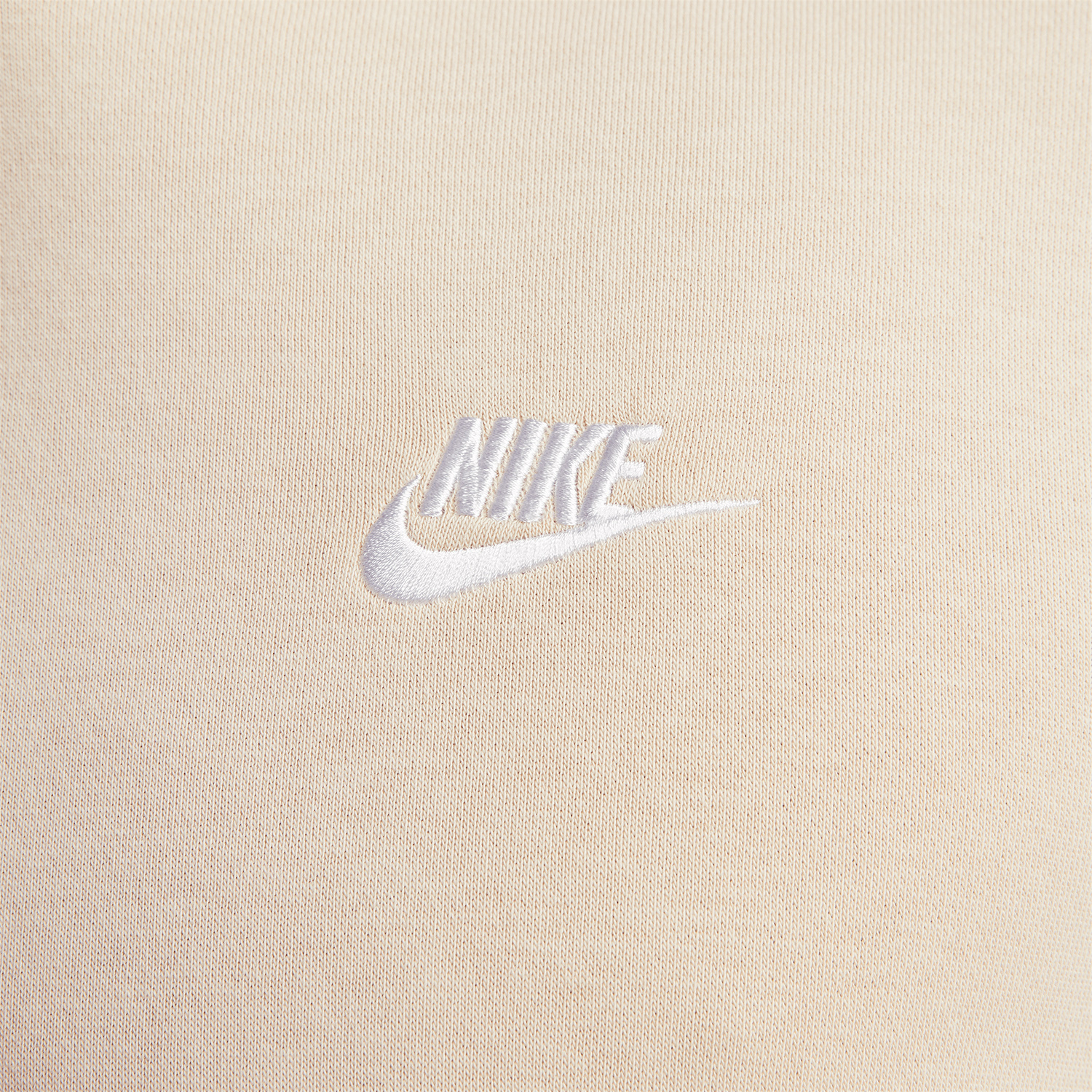 Nike Club Sudadera - Sanddrift/White