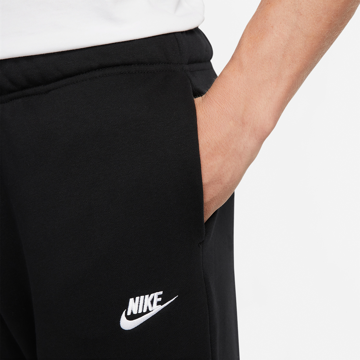 Nike Club Pantaloni - Black/White