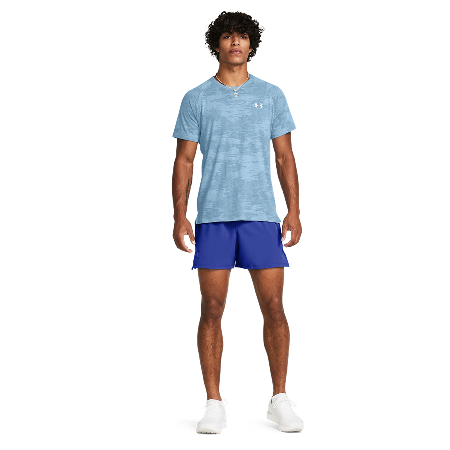 Under Armour Launch Elite 5in Shorts - Royal/Graphite