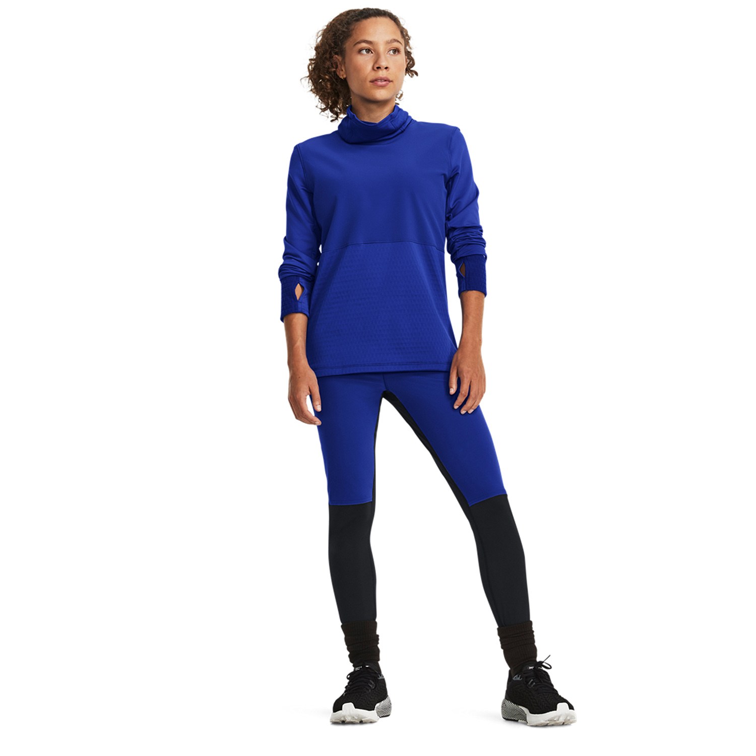 Under Armour Qualifier Cold Shirt - Team Royal/Reflective