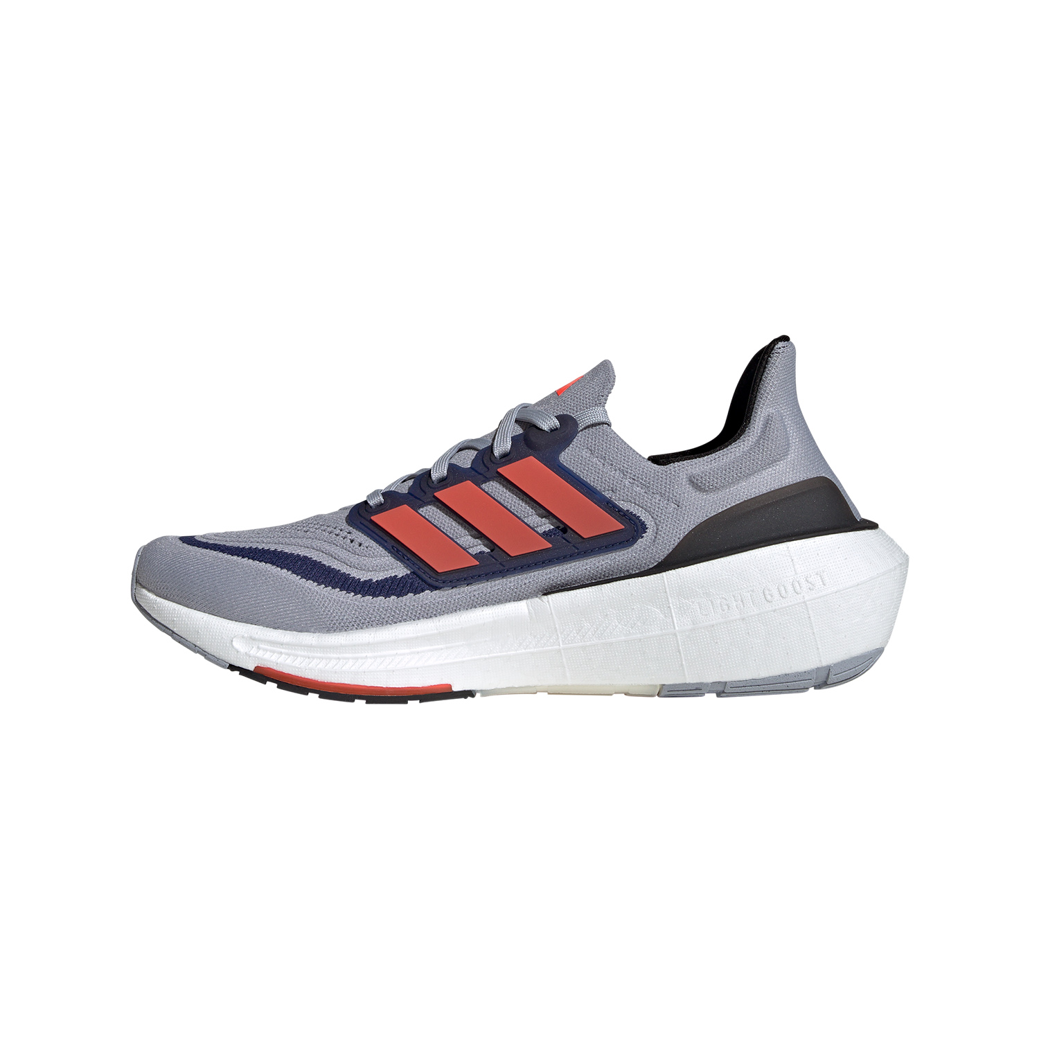 adidas Ultraboost Light - Halo Silver/Solar Red/Dark Blue