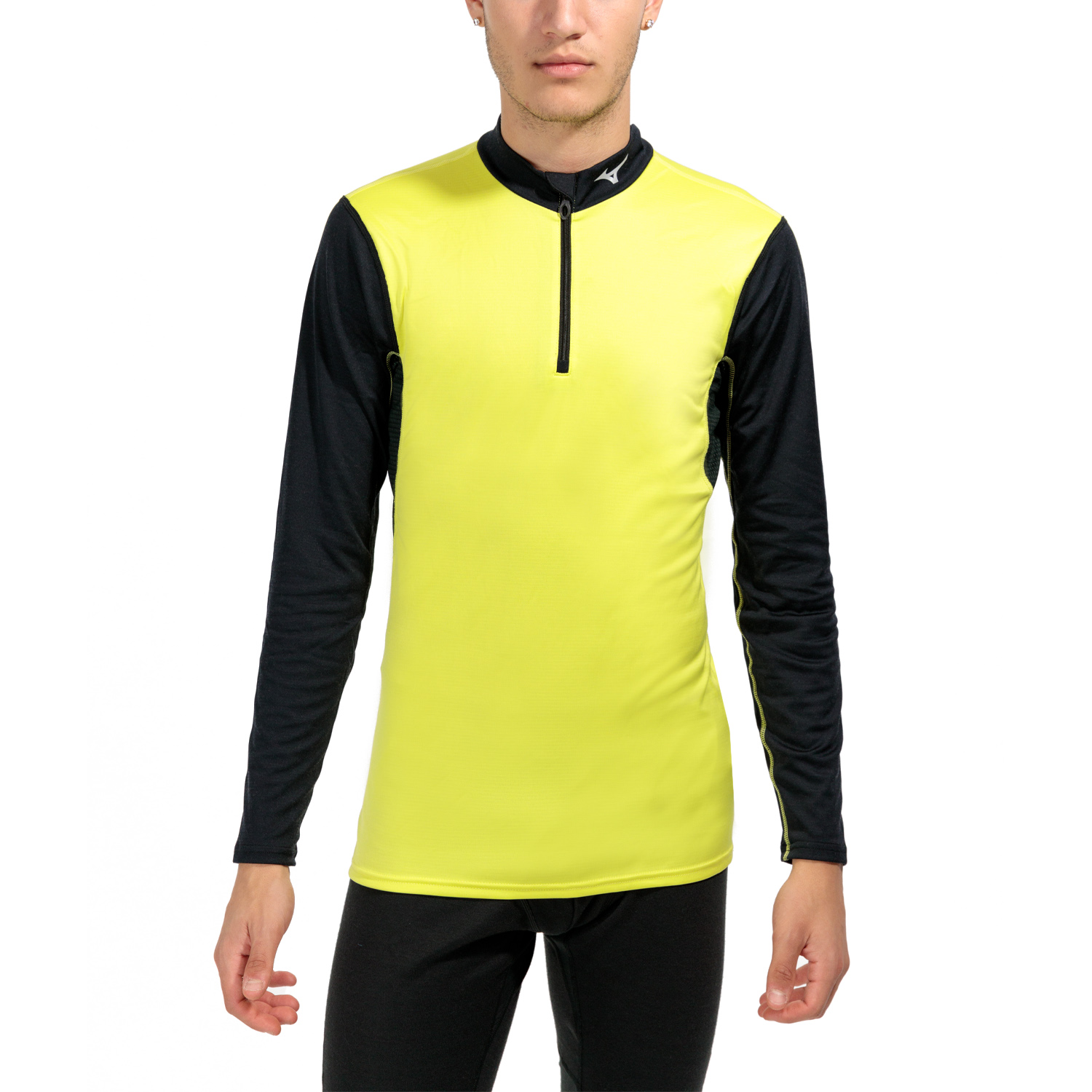 Mizuno Mid Weight Breath Thermo Logo Maglia - Evening Primrose