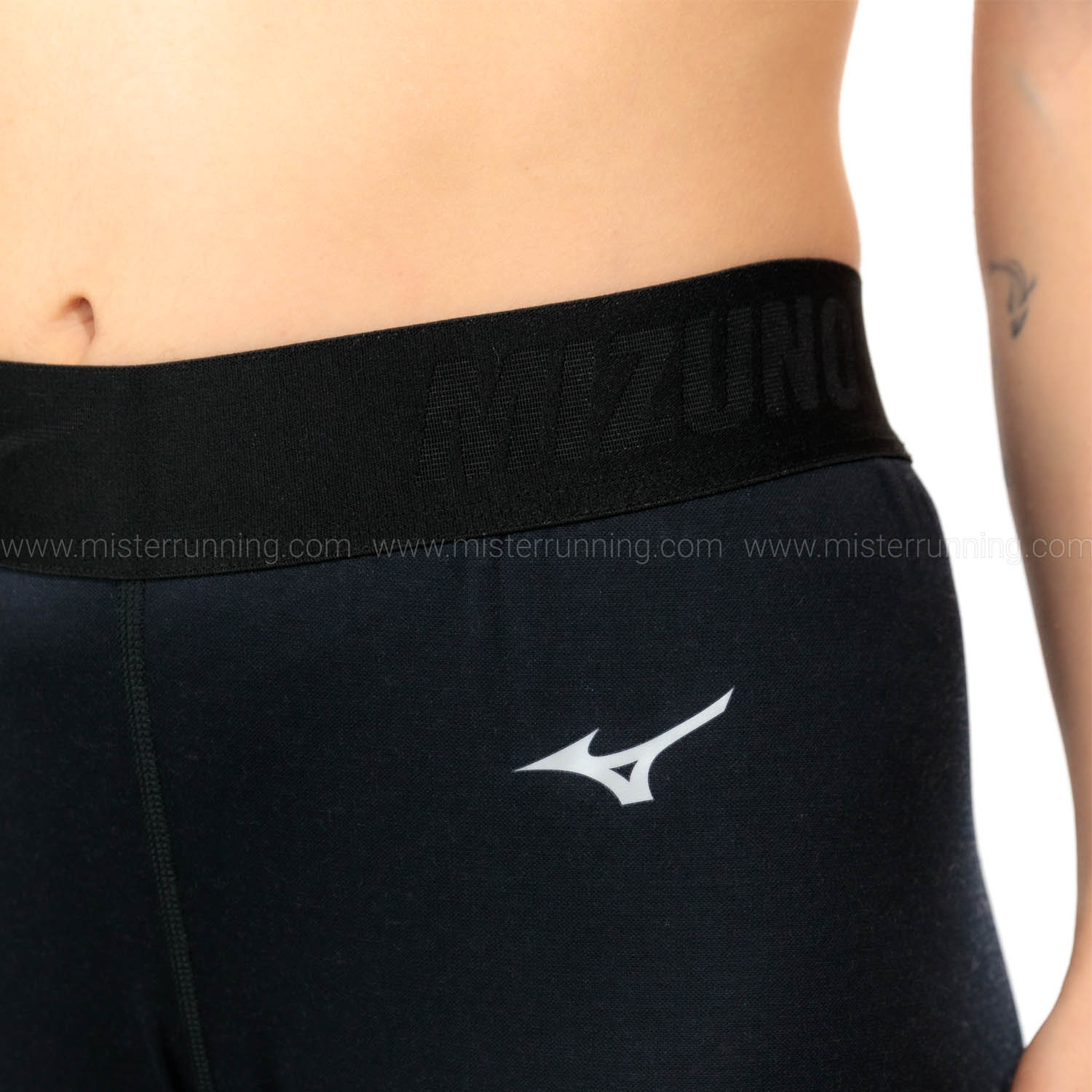 Mizuno Mid Weight Breath Thermo Long Tights - Black