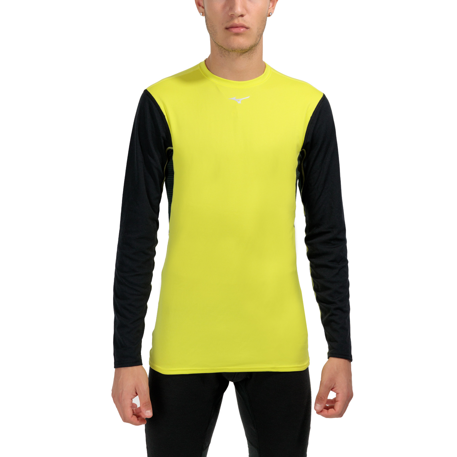 Mizuno Mid Weight Crew Camisa - Evening Primrose