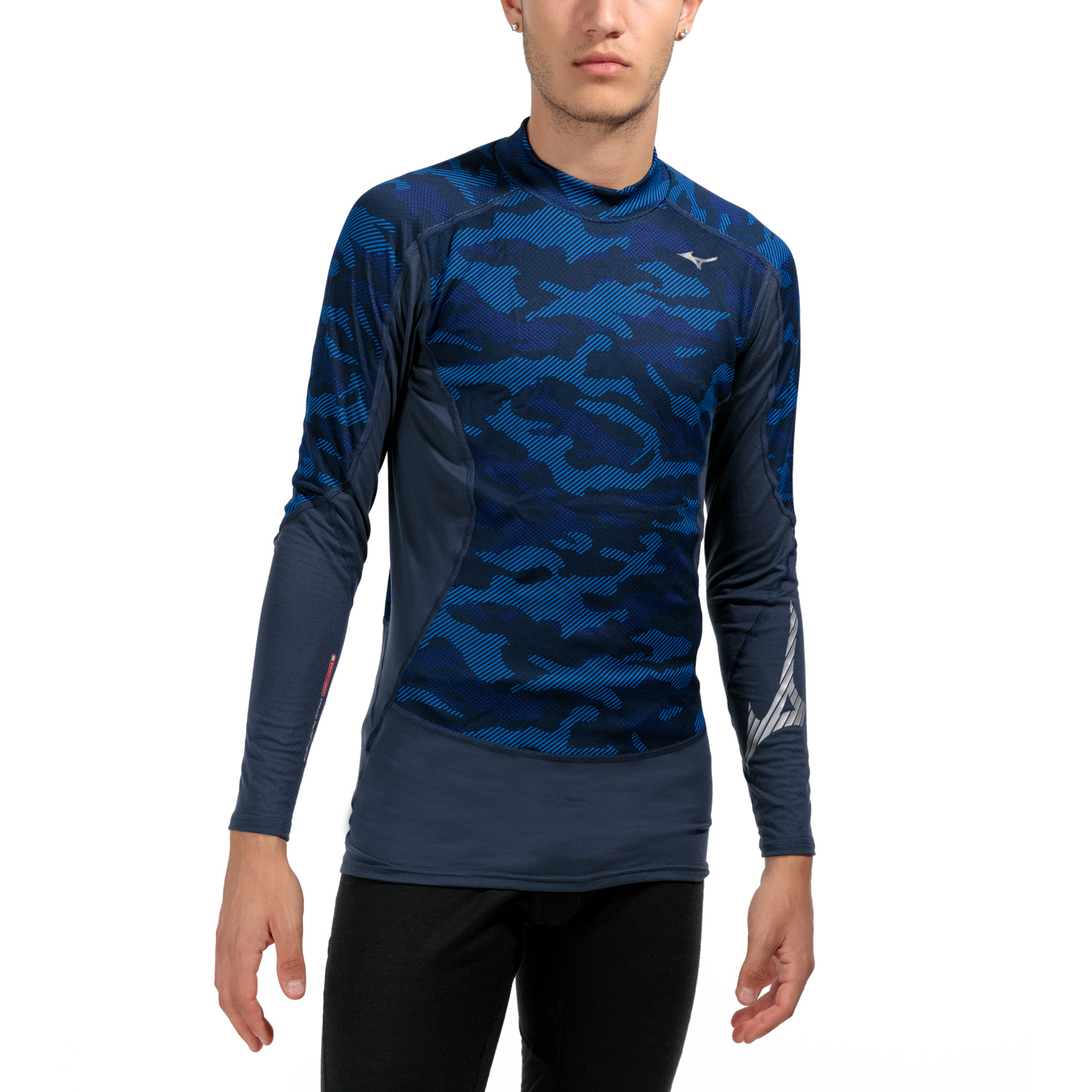 Mizuno Virtual Body G3 Camo Shirt - Surf Blue