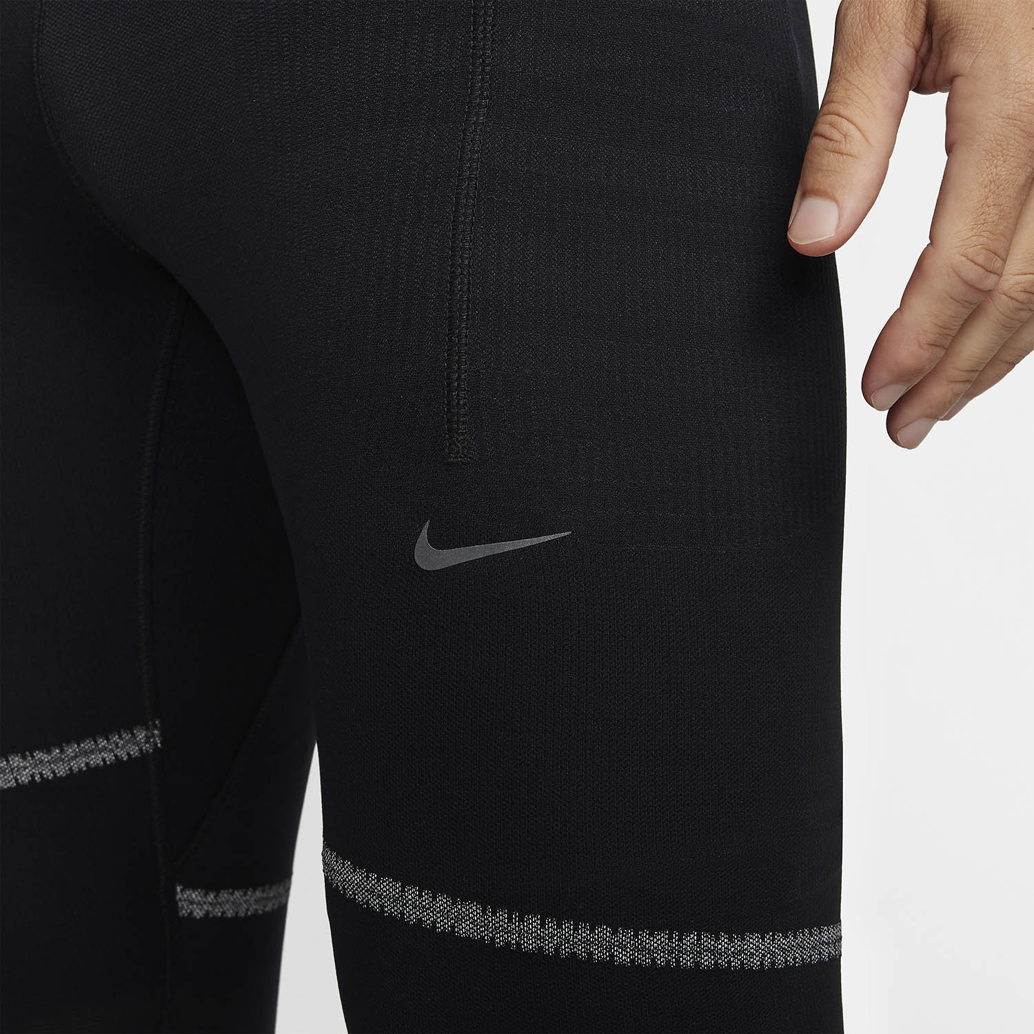 Nike Dri-FIT ADV Division Tights - Black/Dark Stucco/Reflective Black