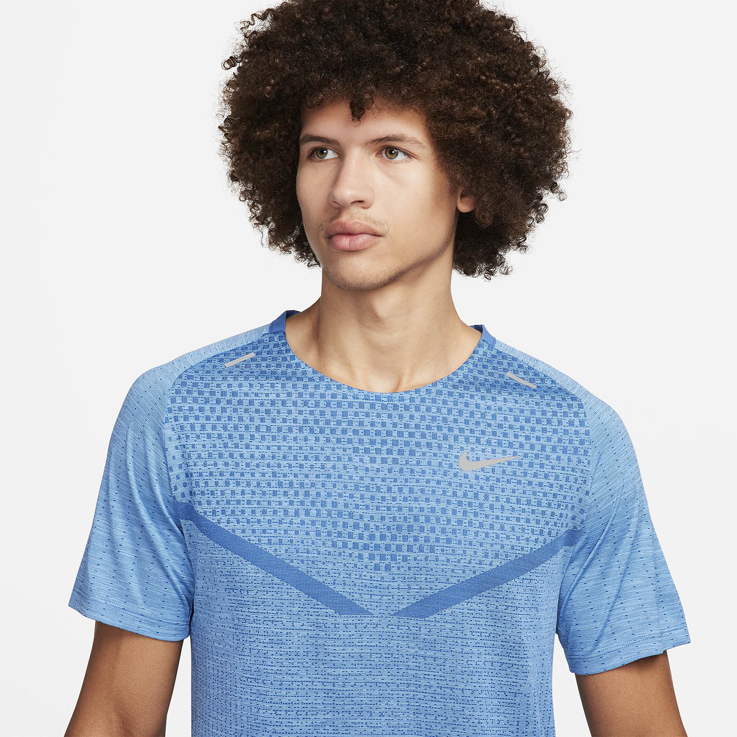 Nike Dri-FIT ADV Techknit Ultra Camiseta - Star Blue/Reflective Silver