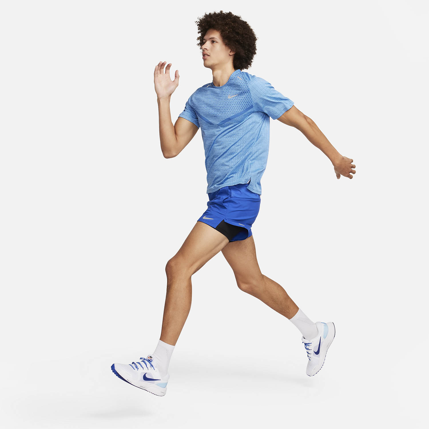 Nike Dri-FIT ADV Techknit Ultra T-Shirt - Star Blue/Reflective Silver