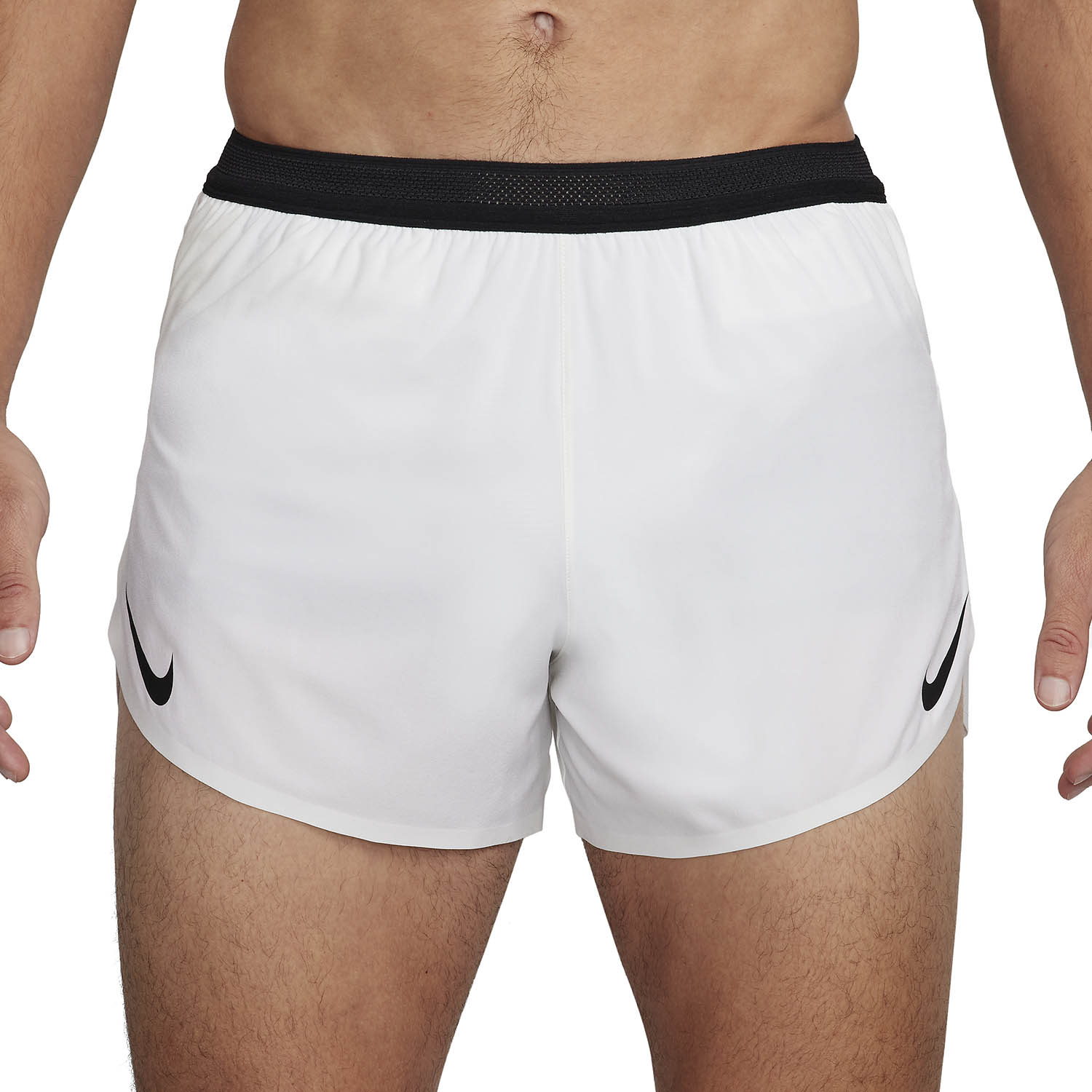 Nike Dri-FIT ADV AeroSwift 4in Shorts - Summit White/Black