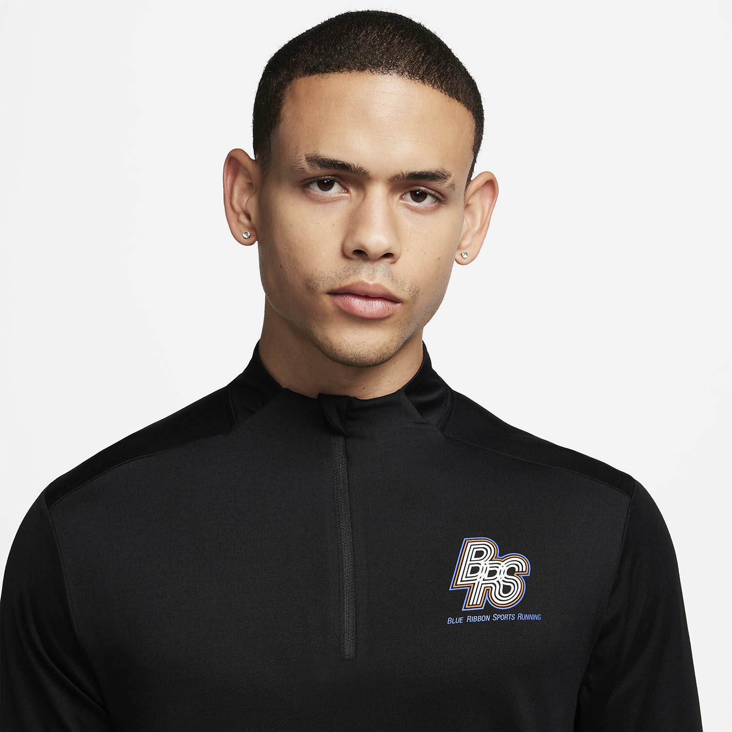 Nike Dri-FIT Element Energy BRS Maglia - Black/Hyper Royal