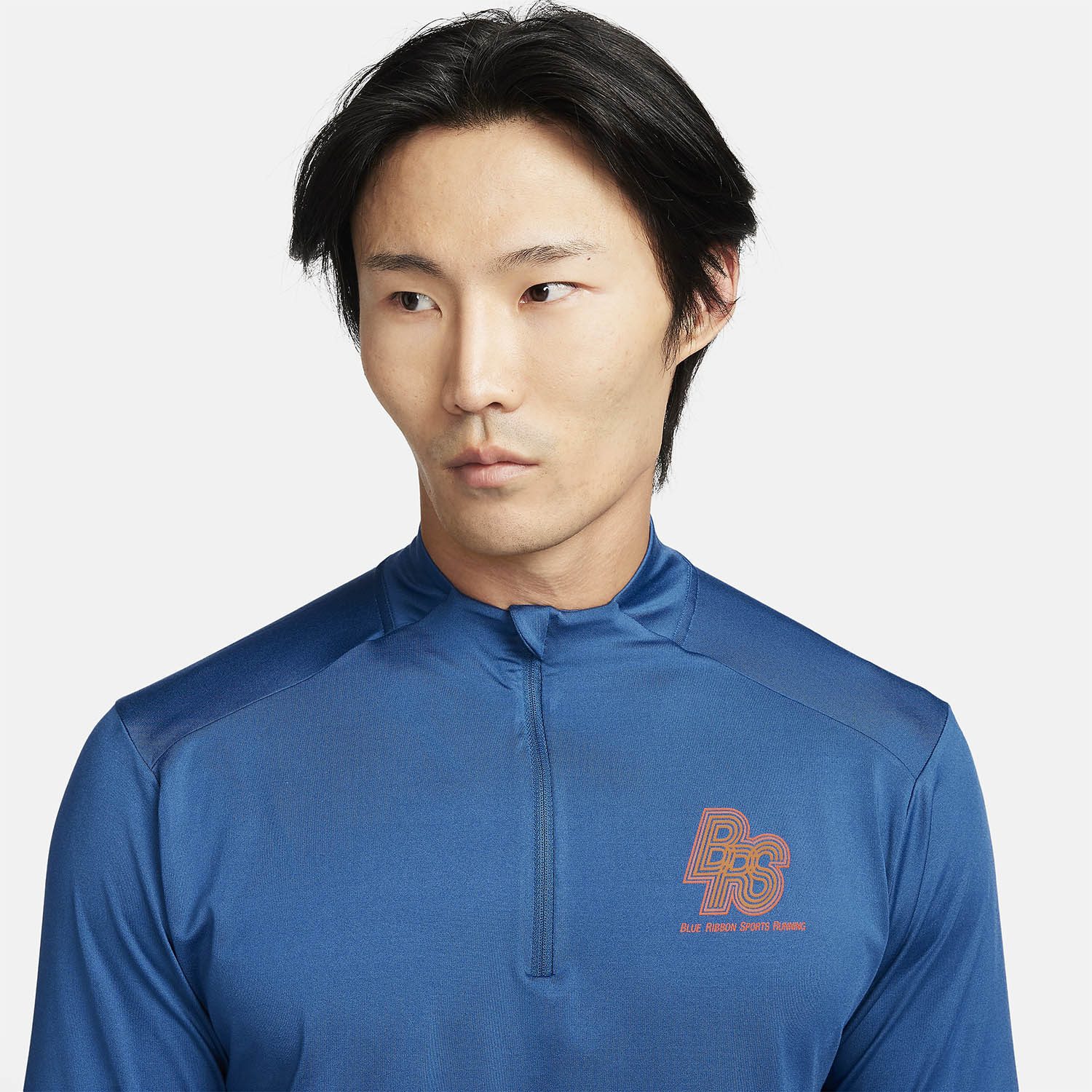 Nike Dri-FIT Element Energy BRS Maglia - Court Blue/Safety Orange