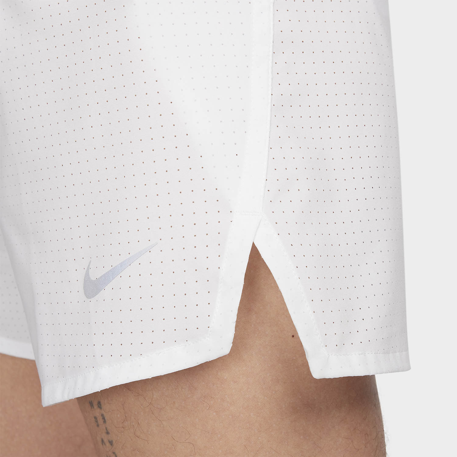 Nike Dri-FIT Fast 3in Pantaloncini - Summit White/Reflective Silver