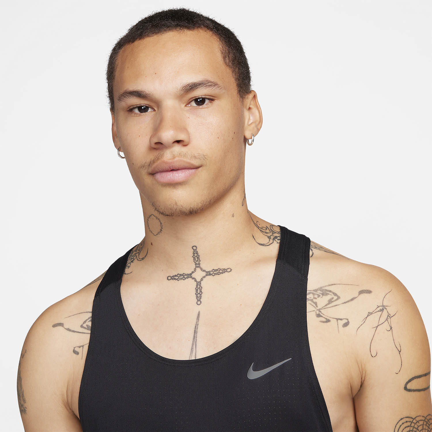 Nike Dri-FIT Fast Tank - Black/Reflective Silver