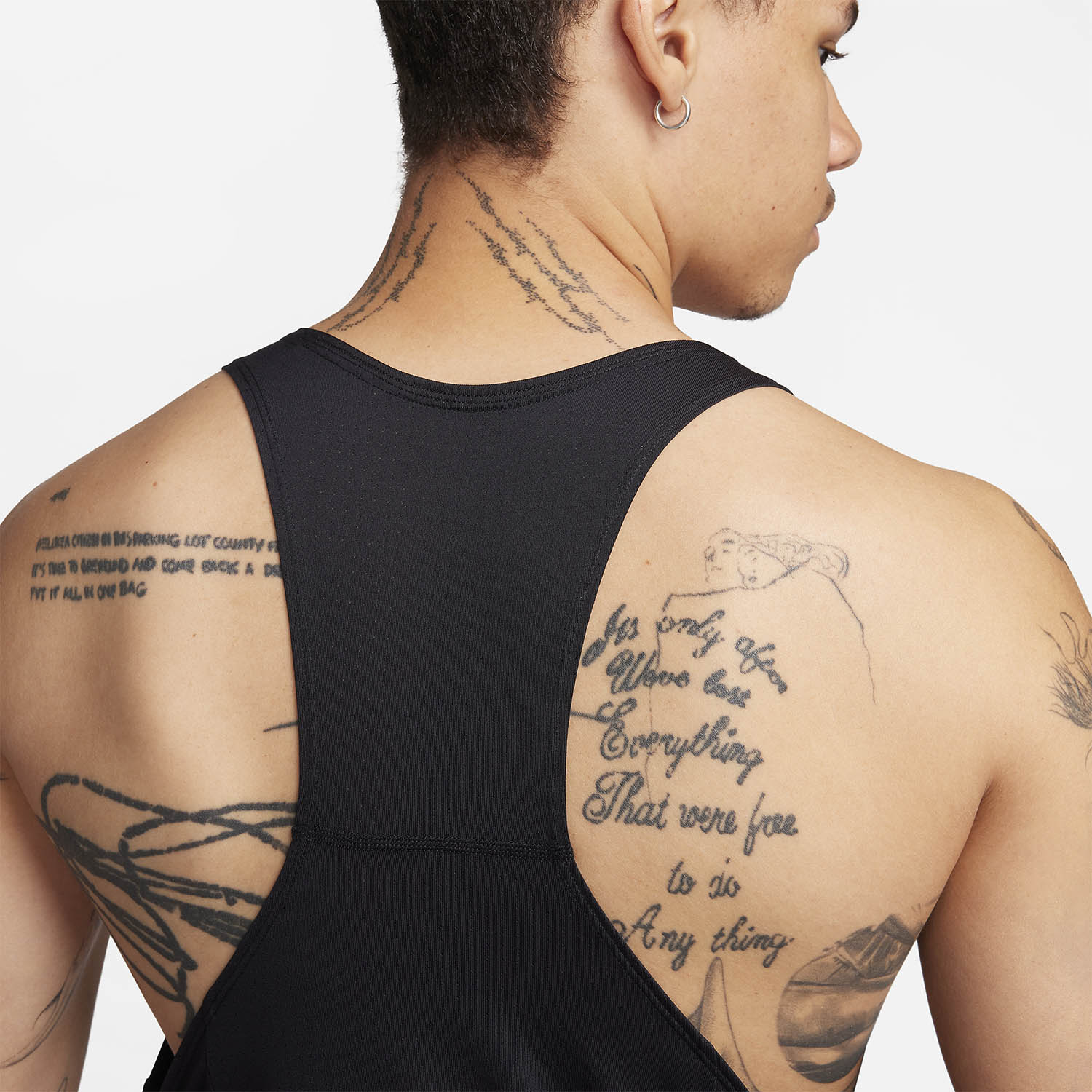 Nike Dri-FIT Fast Tank - Black/Reflective Silver