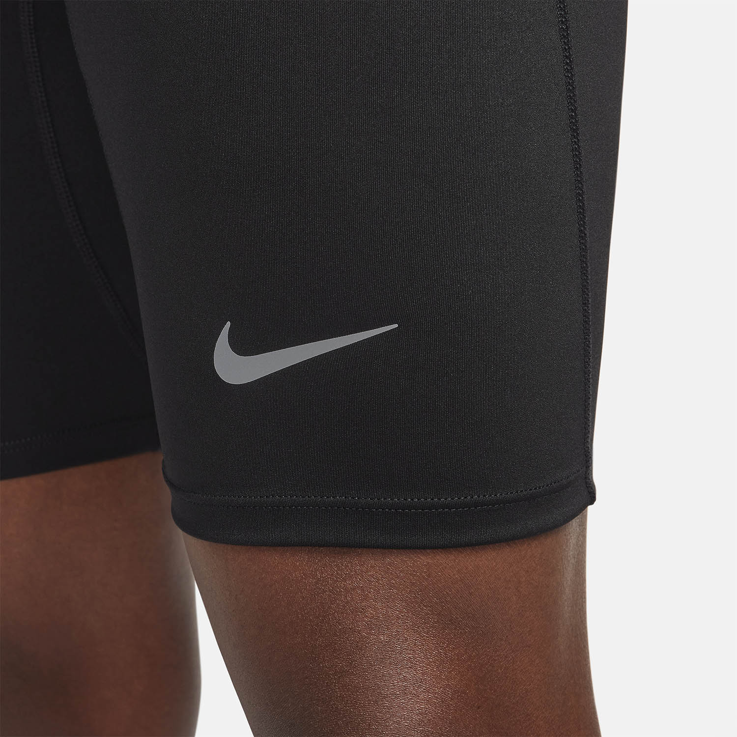 Nike Dri-FIT Fast 8in Shorts - Black/Reflective Silver