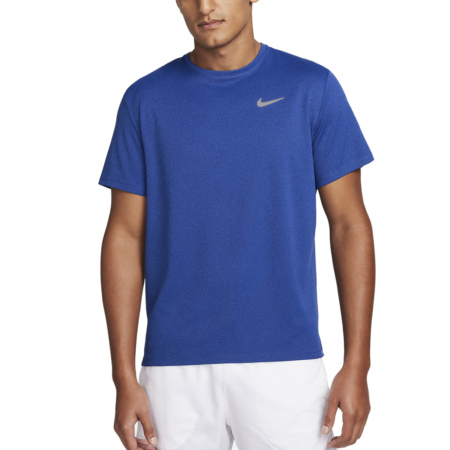 Nike Dri-FIT UV Run Division Miler Camiseta - Game Royal/Midnight Navy/Reflective Silver