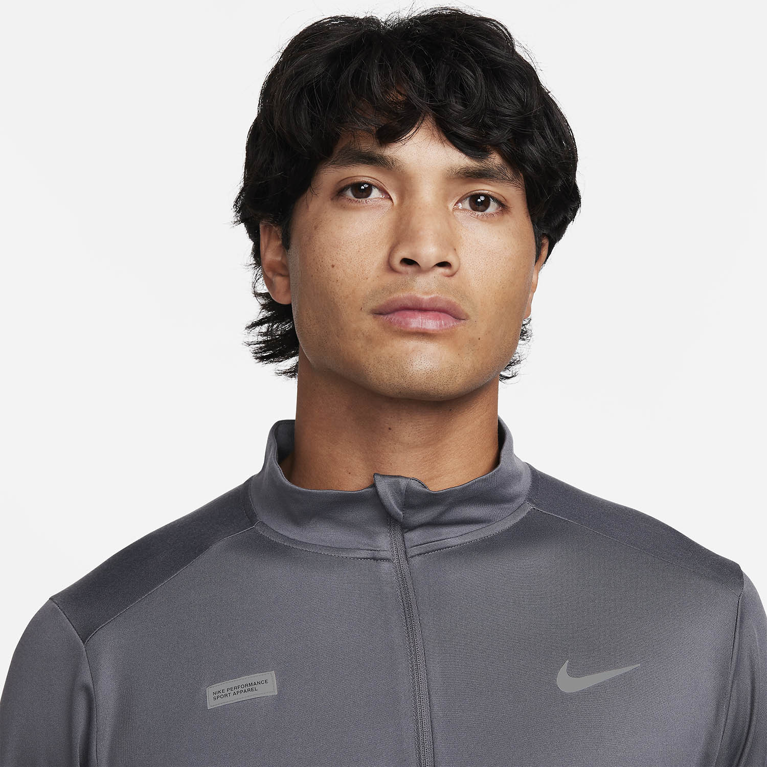 Nike Element Flash Maglia - Iron Grey/Reflective Silver