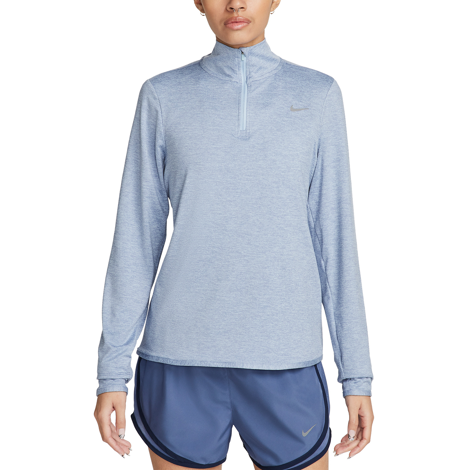 Nike Element Shirt - Light Armory Blue/Reflective Silver
