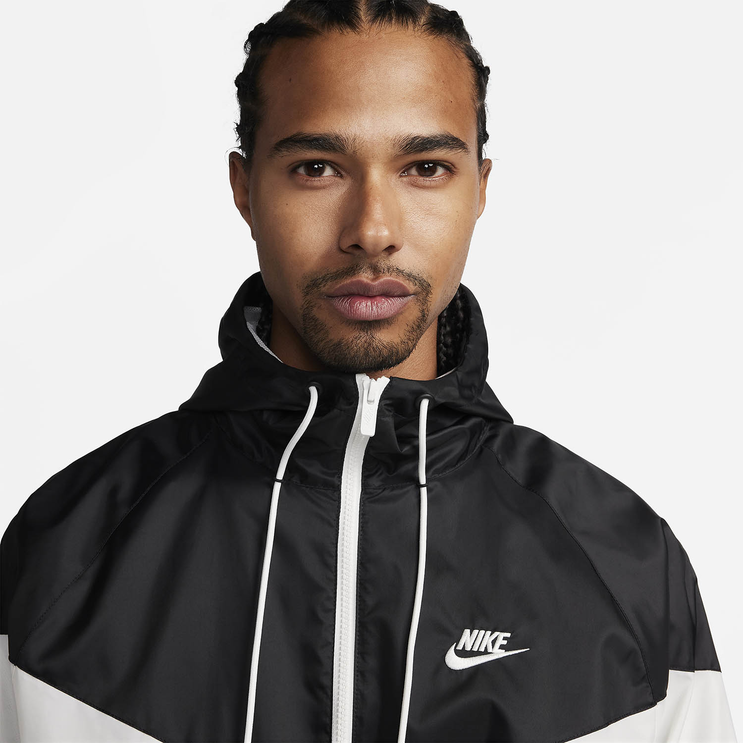 Nike Heritage Essentials Windrunner Jacket - Sail/Black