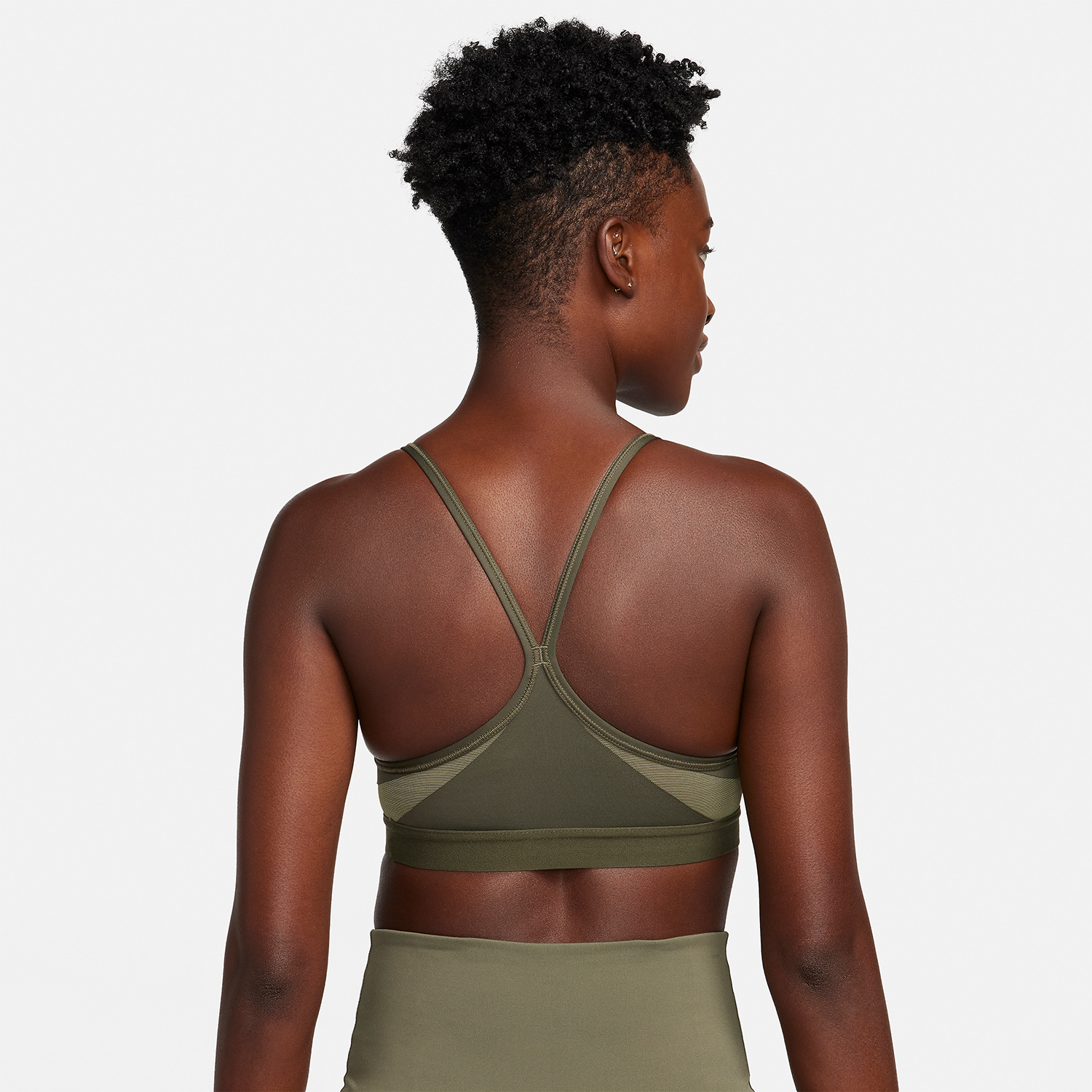 nike khaki sports bra