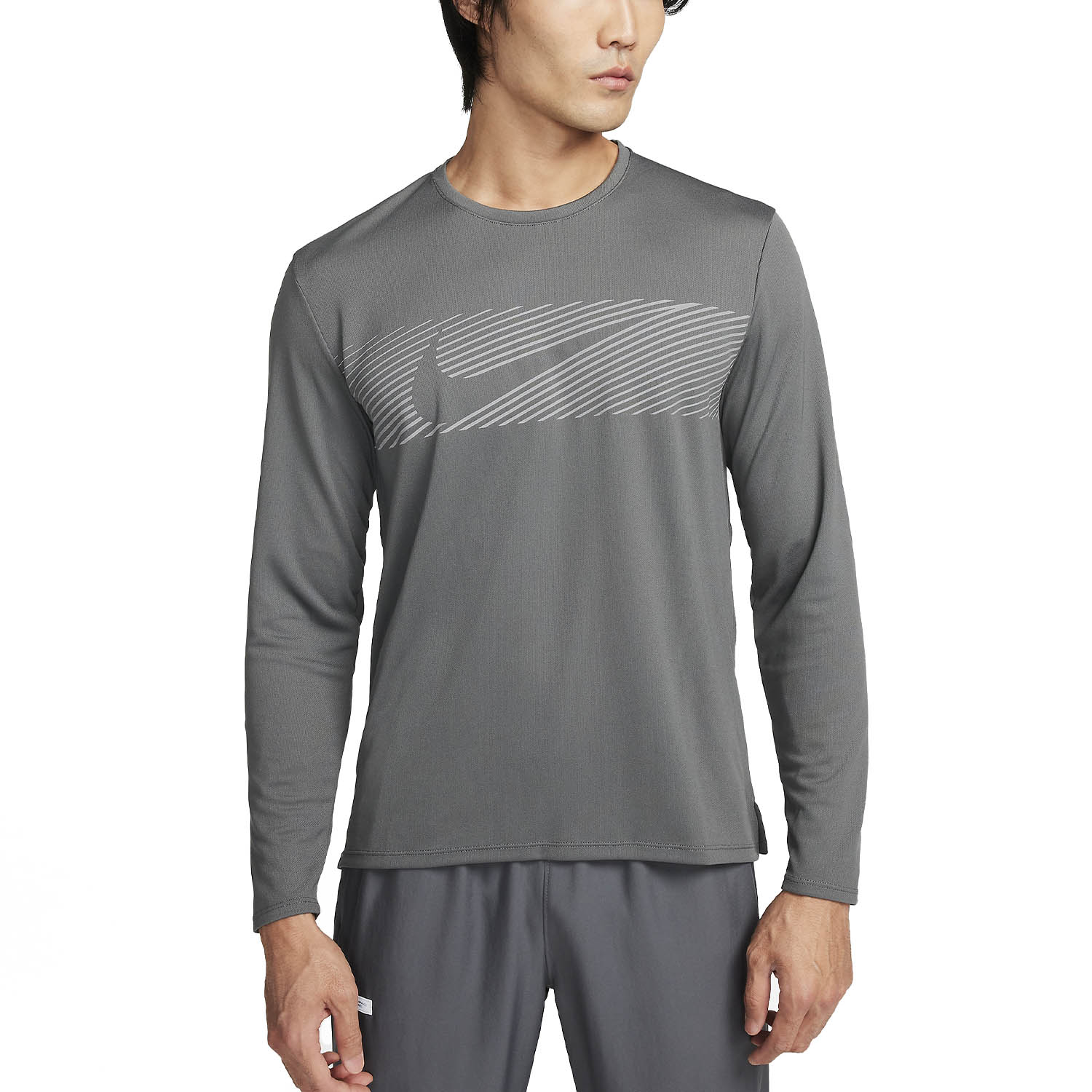 Nike Miler Flash Camisa - Iron Grey/Reflective Silver